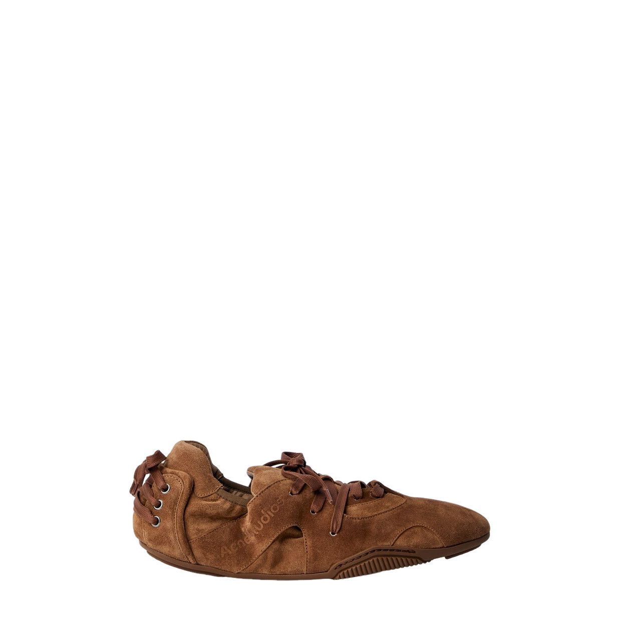 Acne Studios ACNE STUDIOS Brown Suede Sneakers New (Men's size:8;) Size US 8 / EU 41 - 1 Thumbnail
