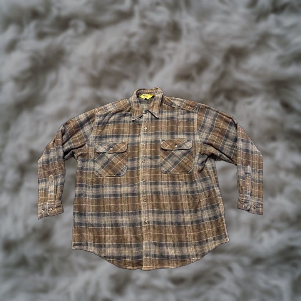 Vintage Big Bill Shirt Button-Up Mens Size M Green Camouflage Cotton Long Sleeve Crew Neck? Size US M / EU 48-50 / 2 - 1 Thumbnail