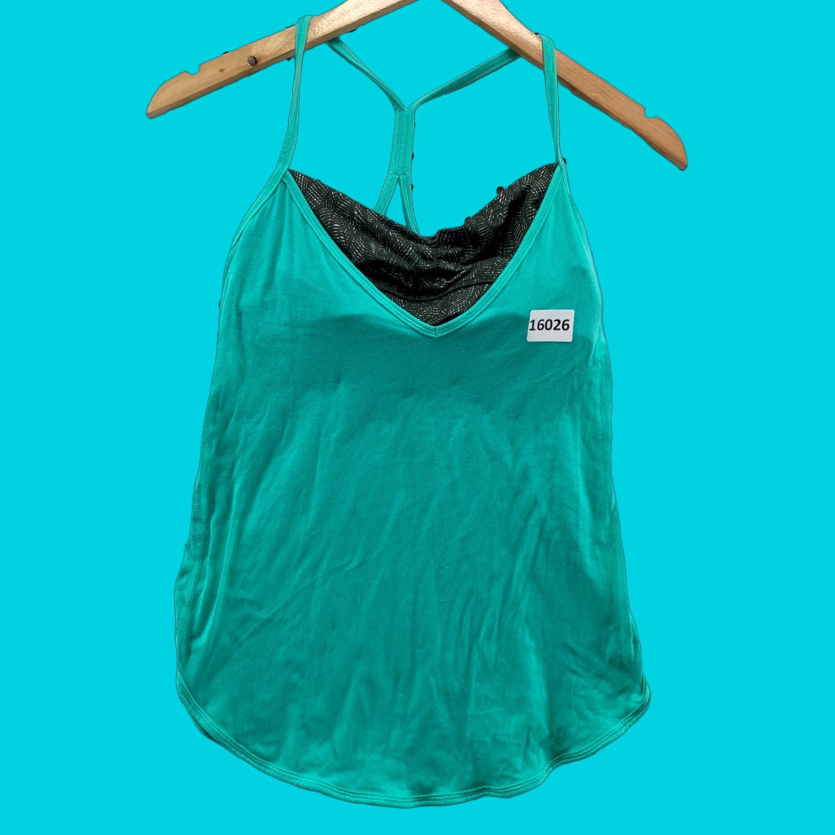 Lululemon VINTAGE Lululemon Tank Shirt Women 6 Green Yoga Strappy Roll Out Activewear Tank Top Adult Medium Green 90s Concert Sports Womens Size M / US 6-8 / IT 42-44 - 1 Thumbnail
