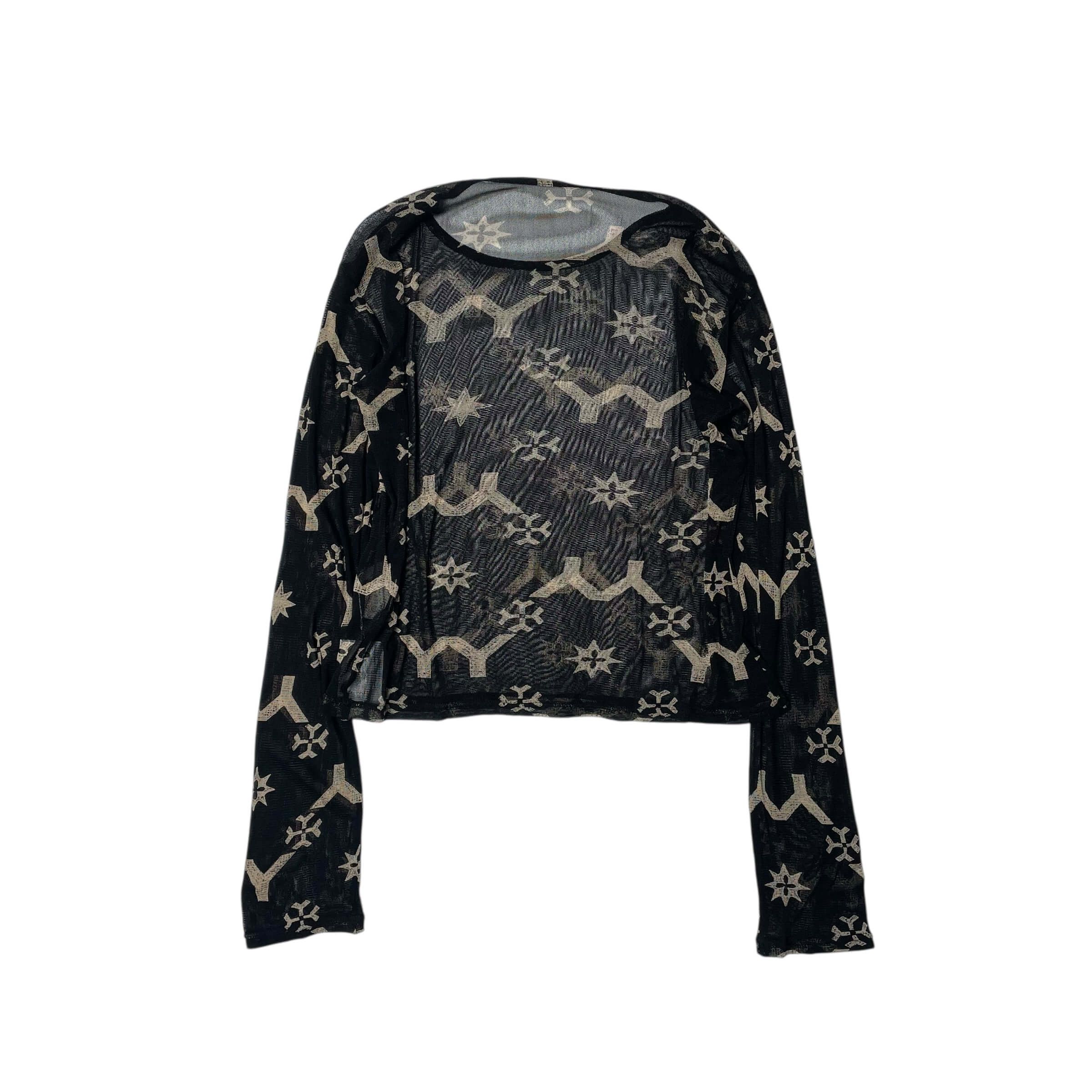 Yohji Yamamoto Yohji yamamoto silk 100 seethrough long sleeve Size M / US 6-8 / IT 42-44 - 5 Thumbnail