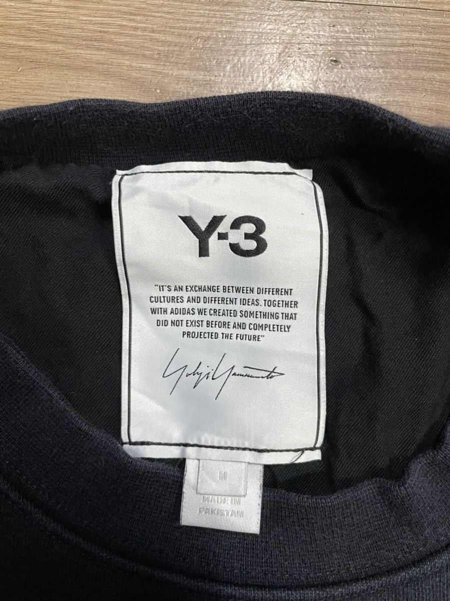 Y-3 Y-3 brushed terry crew sweatshirt Size US M / EU 48-50 / 2 - 4 Thumbnail