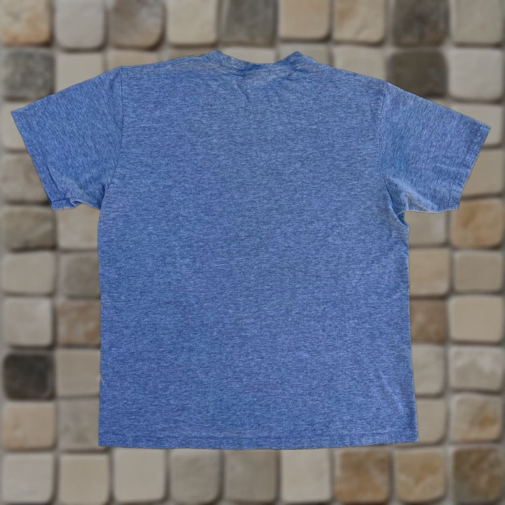 Nike VINTAGE Nike Men's T-Shirt L Gray Graphic Y2K 90s Sports Logo Crew Neck Short Sleeve Shirts Mens Size US L / EU 52-54 / 3 - 1 Thumbnail