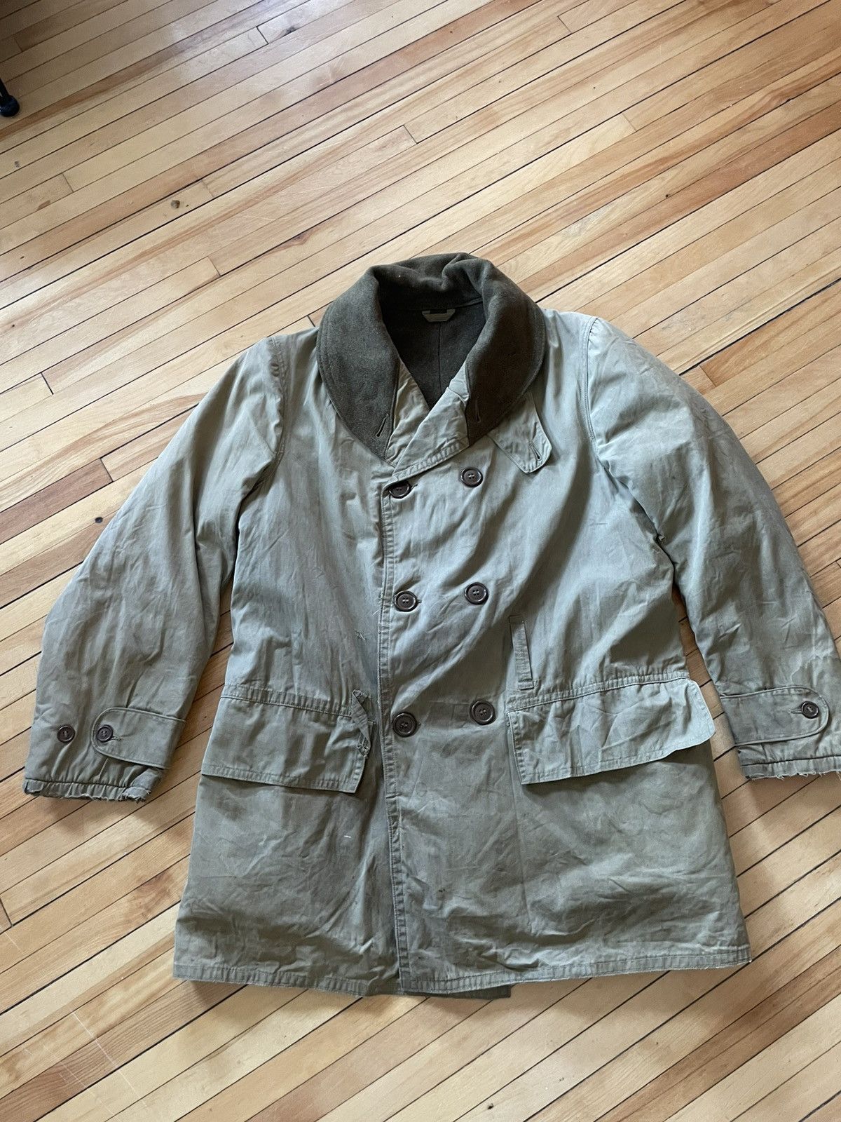 Vintage 1938 M-38 US Military Jeep Coat Size US M / EU 48-50 / 2 - 1 Thumbnail