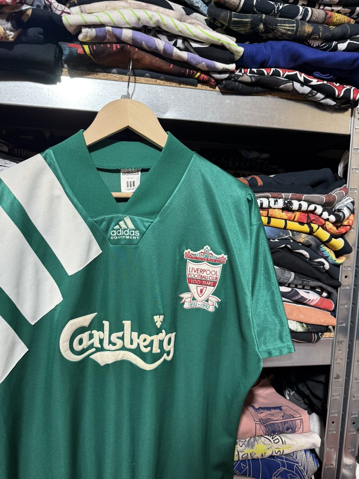 Adidas Adidas Liverpool 1992 1993 Away Soccer Jersey Size 42-44 Size US XL / EU 56 / 4 - 3 Thumbnail