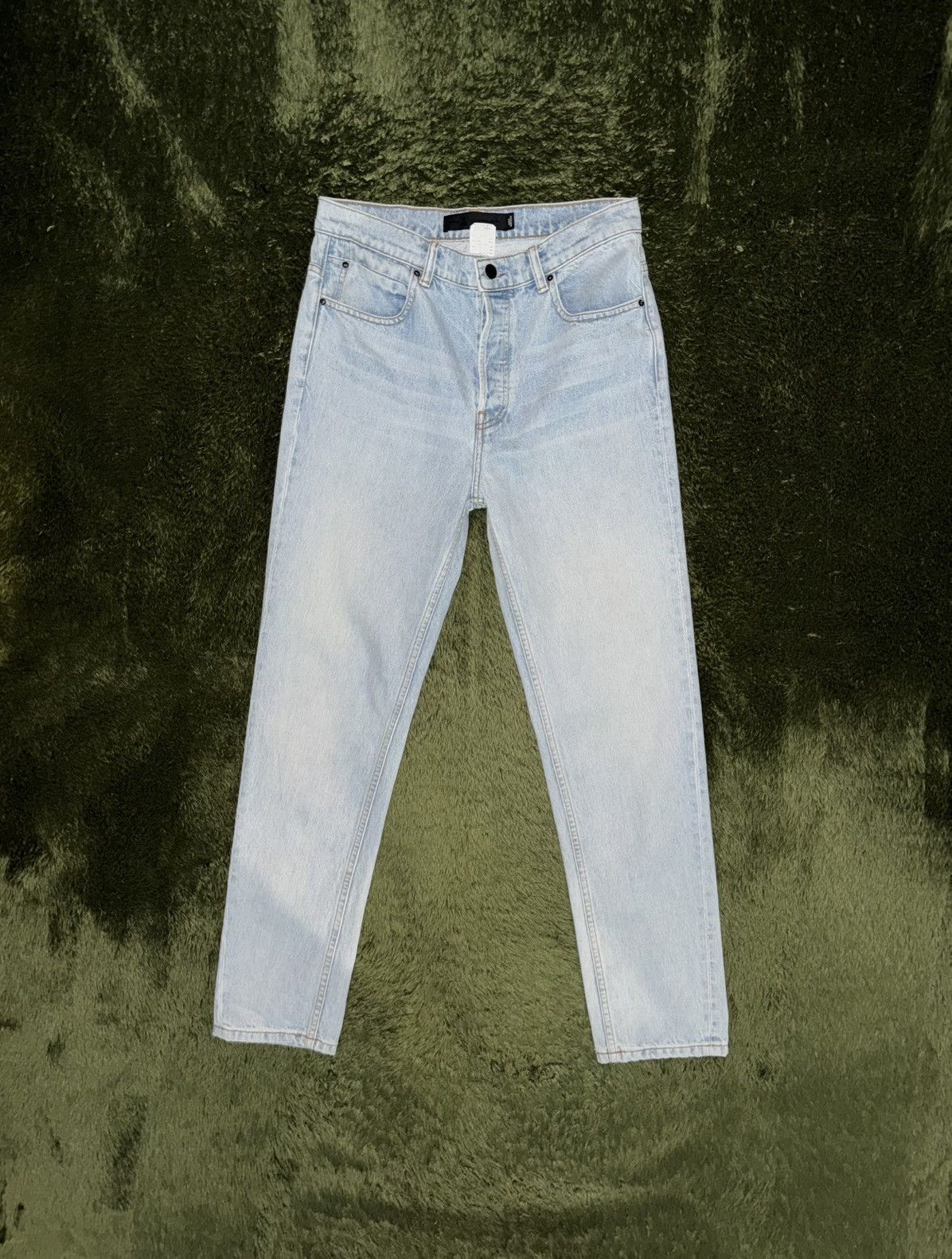 Alexander Wang [27] Alexander Wang Made in USA Button-Fly Denim Pants Size US 27 - 1 Thumbnail