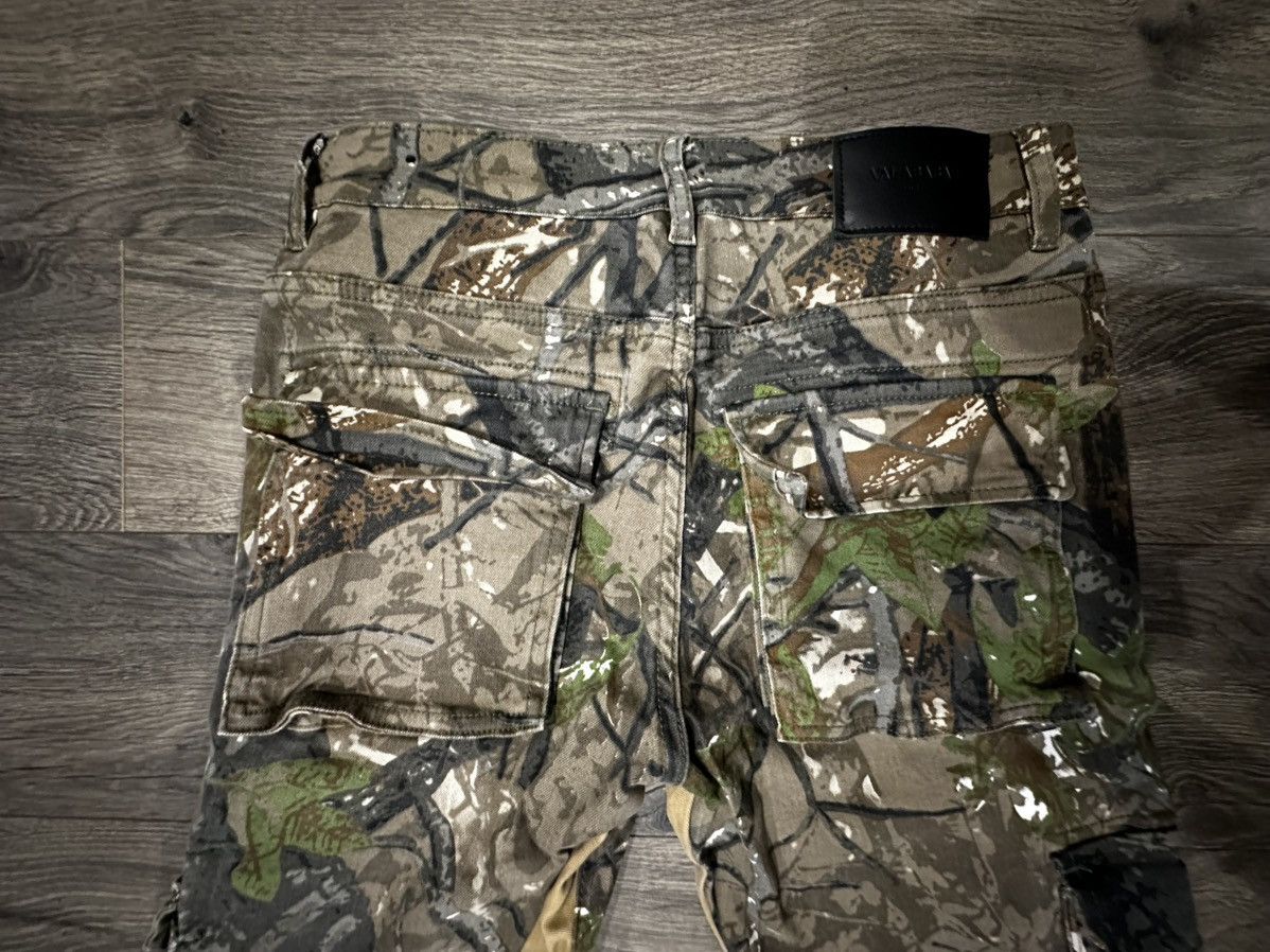Valabasas Valabasas Woodland Camo Cargo Stacked Jeans Size US 30 / EU 46 - 4 Thumbnail