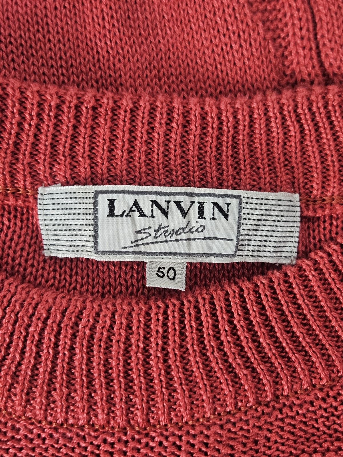 Lanvin Vintage Lanvin Studio knitwear sweatshirt Size US M / EU 48-50 / 2 - 4 Thumbnail