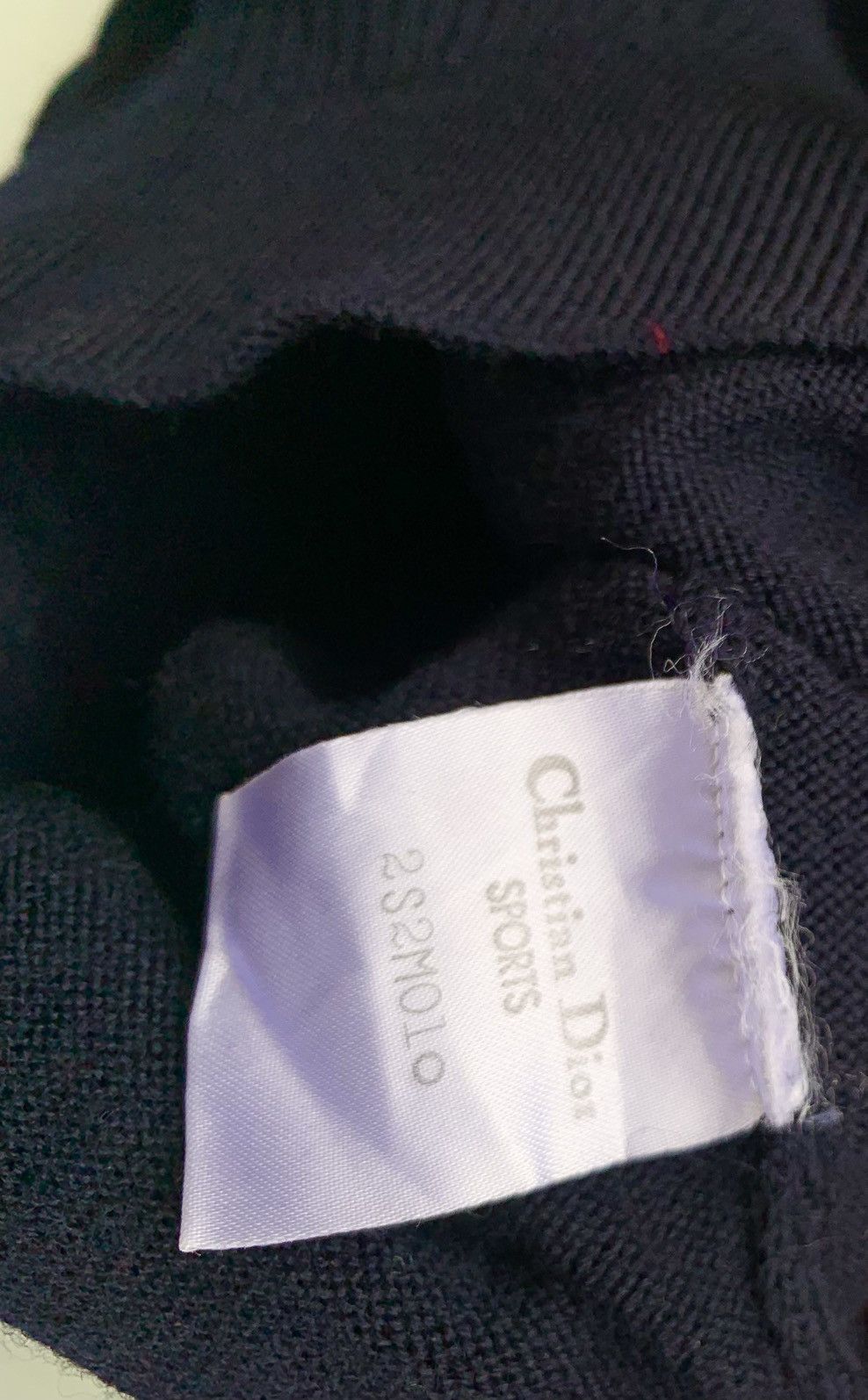 Dior Vintage 80/90’s Christian dior sports knitted vest Size US M / EU 48-50 / 2 - 5 Thumbnail
