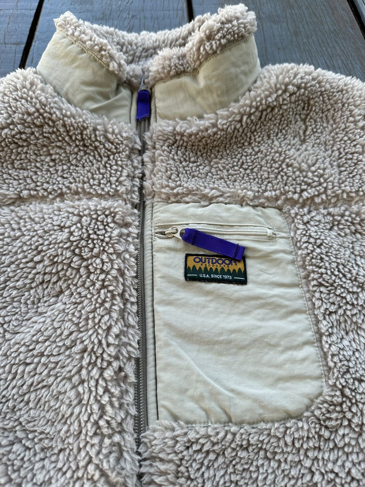Other Outdoor fleece full zipper Size US L / EU 52-54 / 3 - 6 Thumbnail