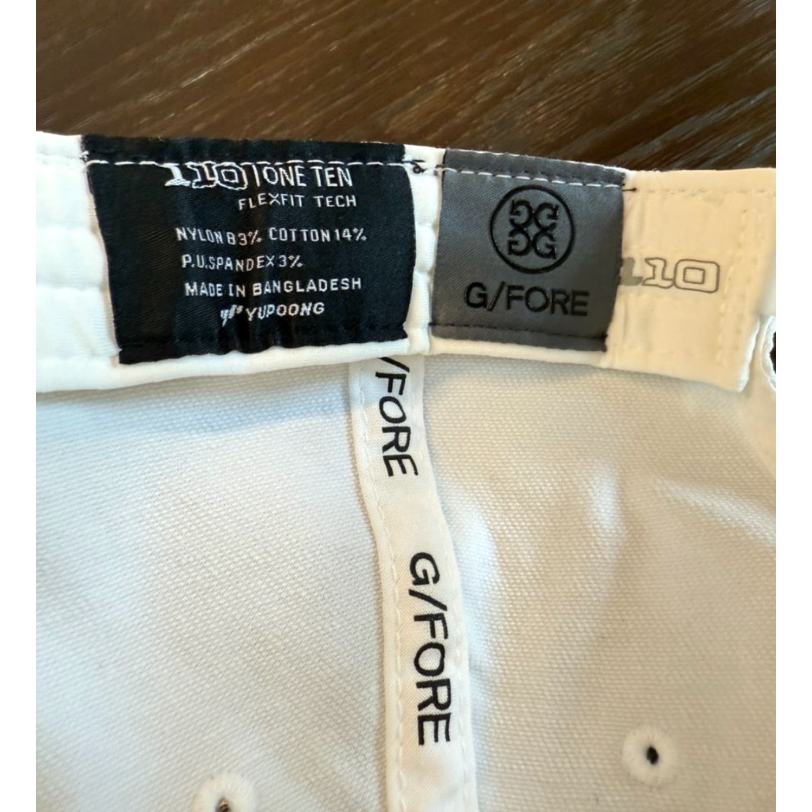 G/FORE G/Fore Snapback Hat Men's One Size White Adjustable Flexfit 110 Golf Resort Classic Size ONE SIZE - 7 Thumbnail