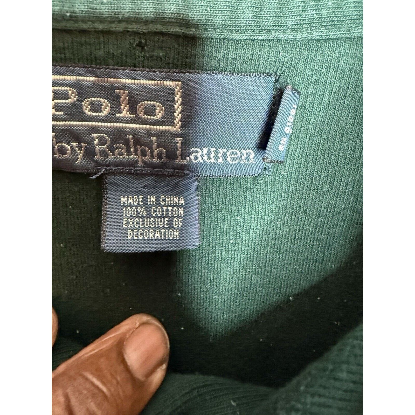 Polo Ralph Lauren Polo Ralph Lauren Sweater Men's Large Green Orange Shawl Size US L / EU 52-54 / 3 - 4 Thumbnail