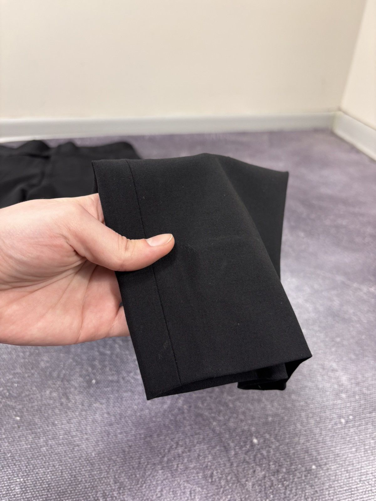 Armani Collezioni Armani Collezioni Women’s Black Tailored Dress Pants Size 30" / US 8 / IT 44 - 16 Thumbnail