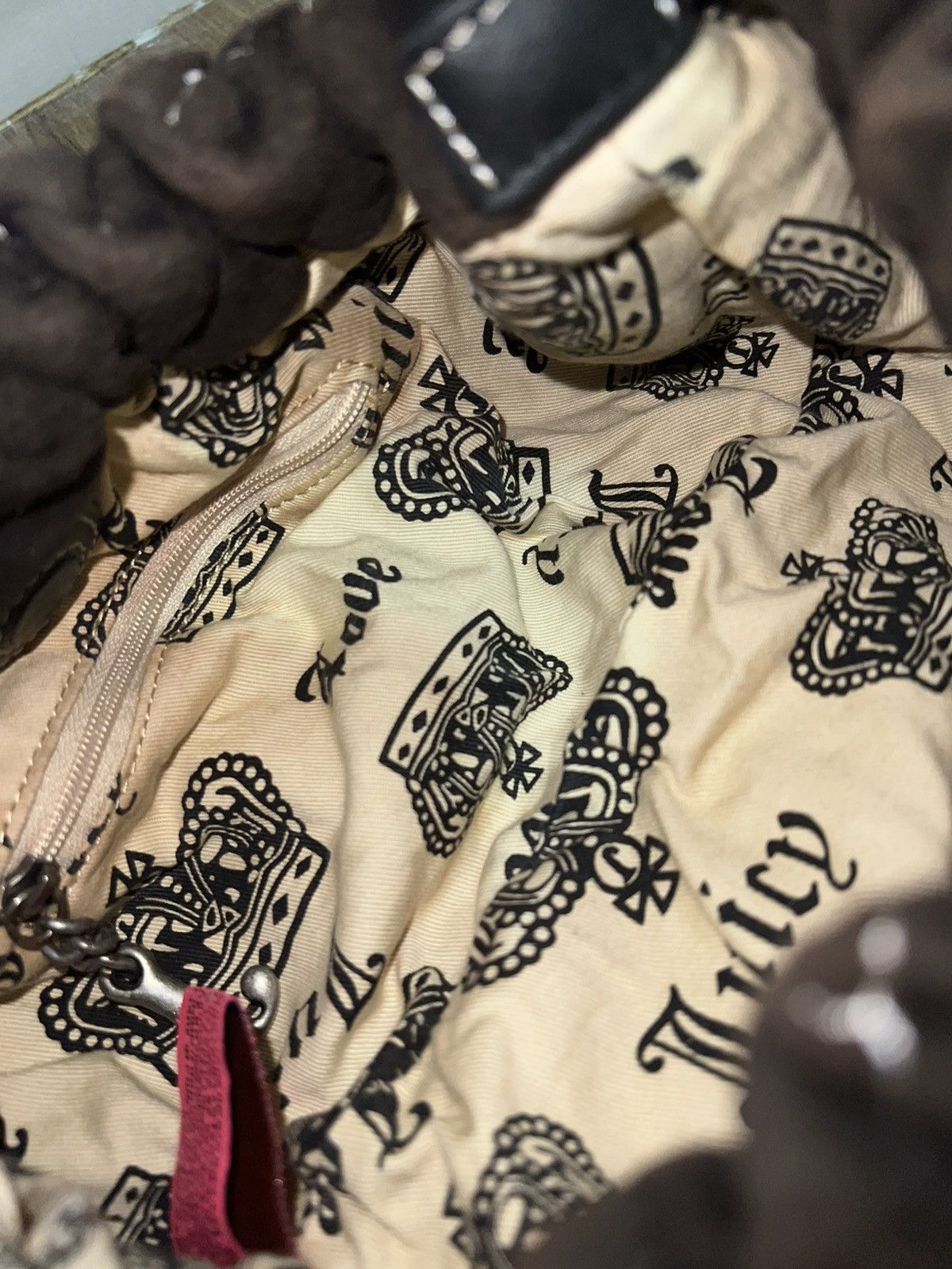 Juicy Couture Vintage Juicy Couture Velour Quilted bag Size ONE SIZE - 4 Thumbnail