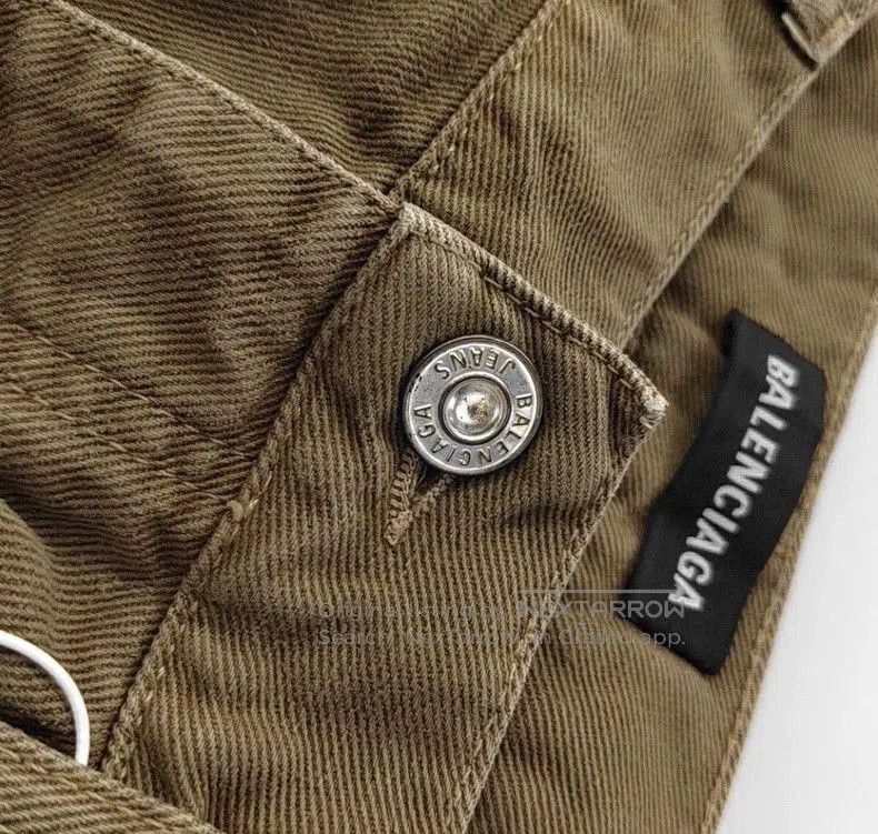Balenciaga Balenciaga Runway Distressed Denim Jeans. Size US 31 - 4 Thumbnail