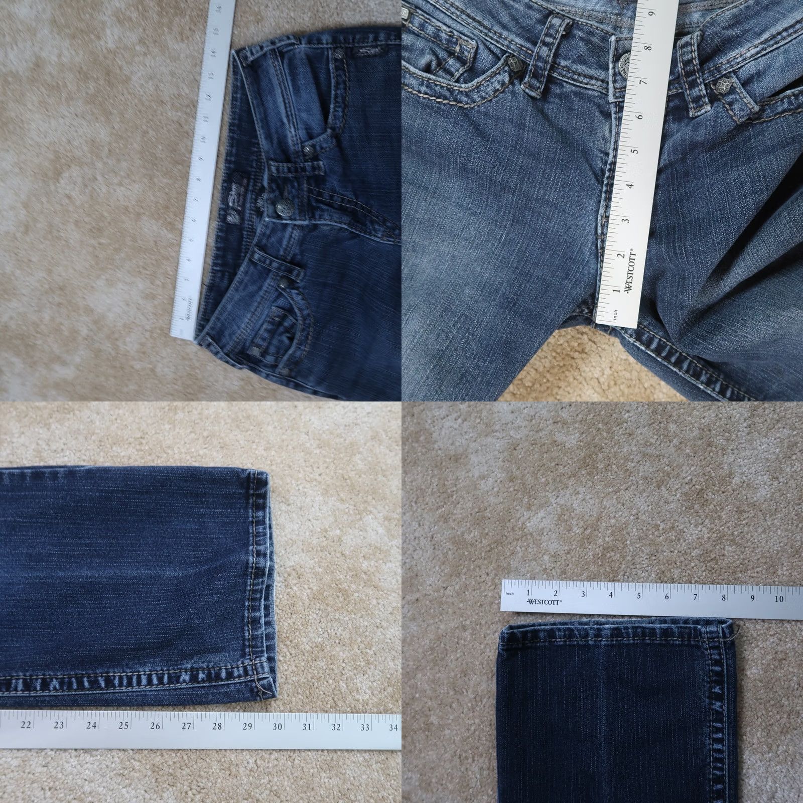 Silver Jeans Co. VINTAGE Size 28" / US 6 / IT 42 - 8 Thumbnail