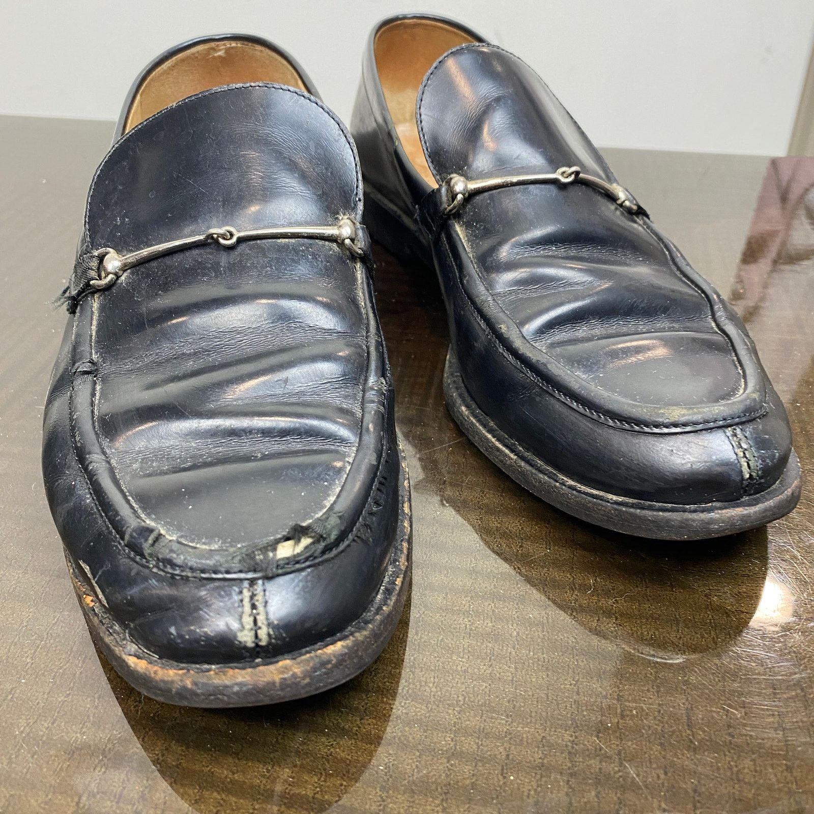 Gucci Gucci Horsebit Leather Loafers Penny Loafers Women's 7.5B Size US 7.5 / IT 37.5 - 12 Thumbnail
