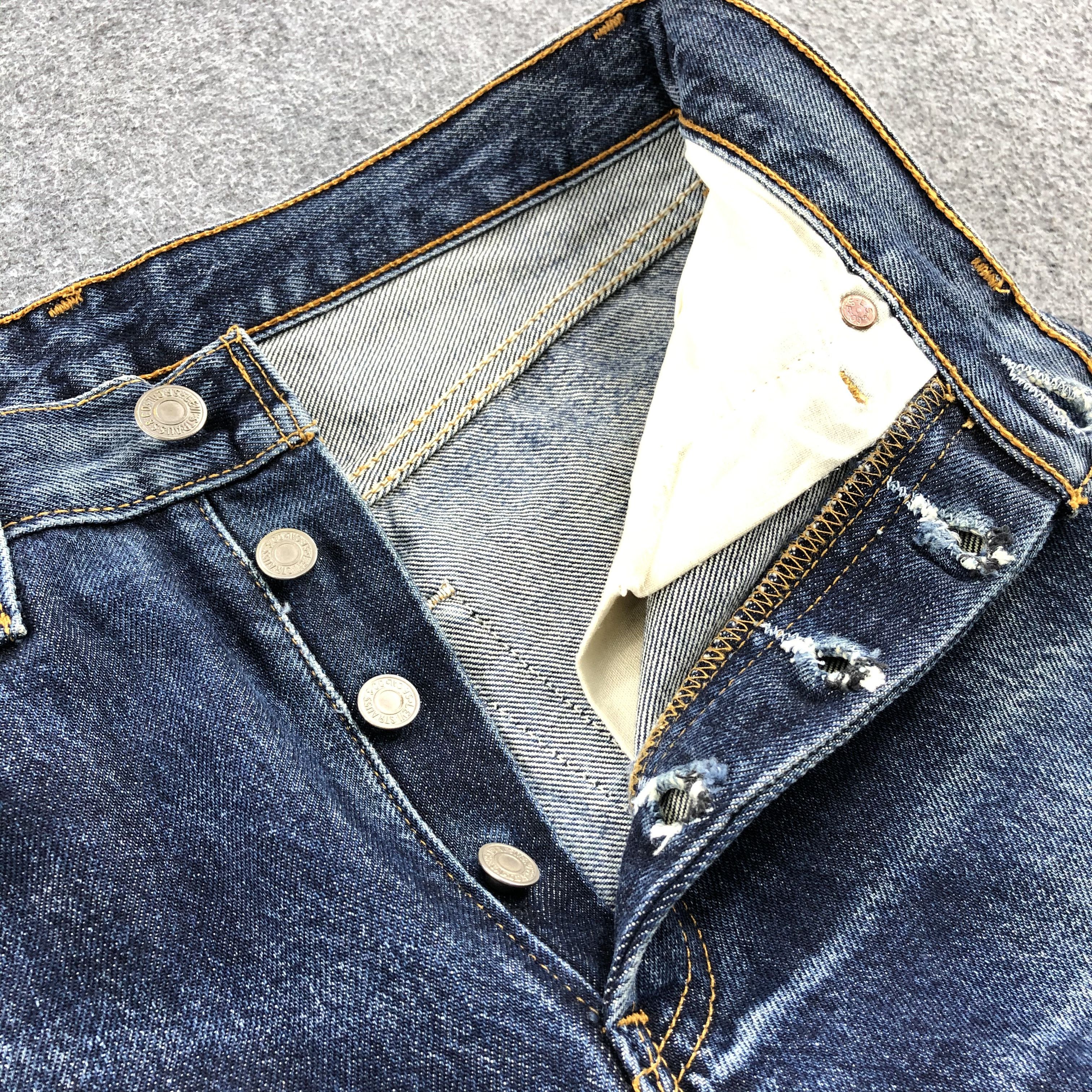 Levi's Vintage 90s Levis 501 Jeans-JM907 Size US 28 / EU 44 - 8 Thumbnail