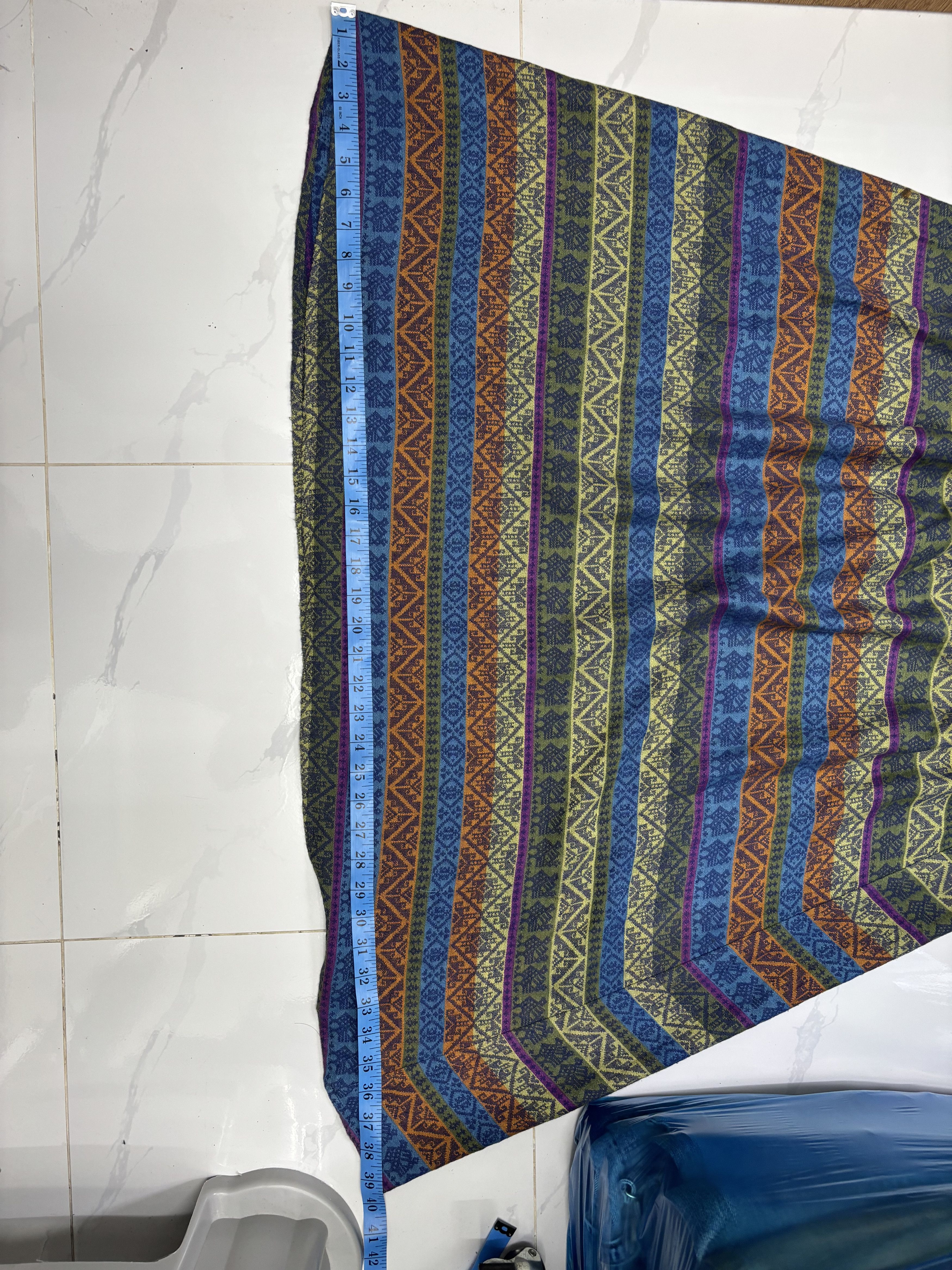 Kapital 🔥BOHO TRIBAL HIPPIE MIDI SKIRT ELASTIC WAIST Size 26" / US 2 / IT 38 - 9 Thumbnail