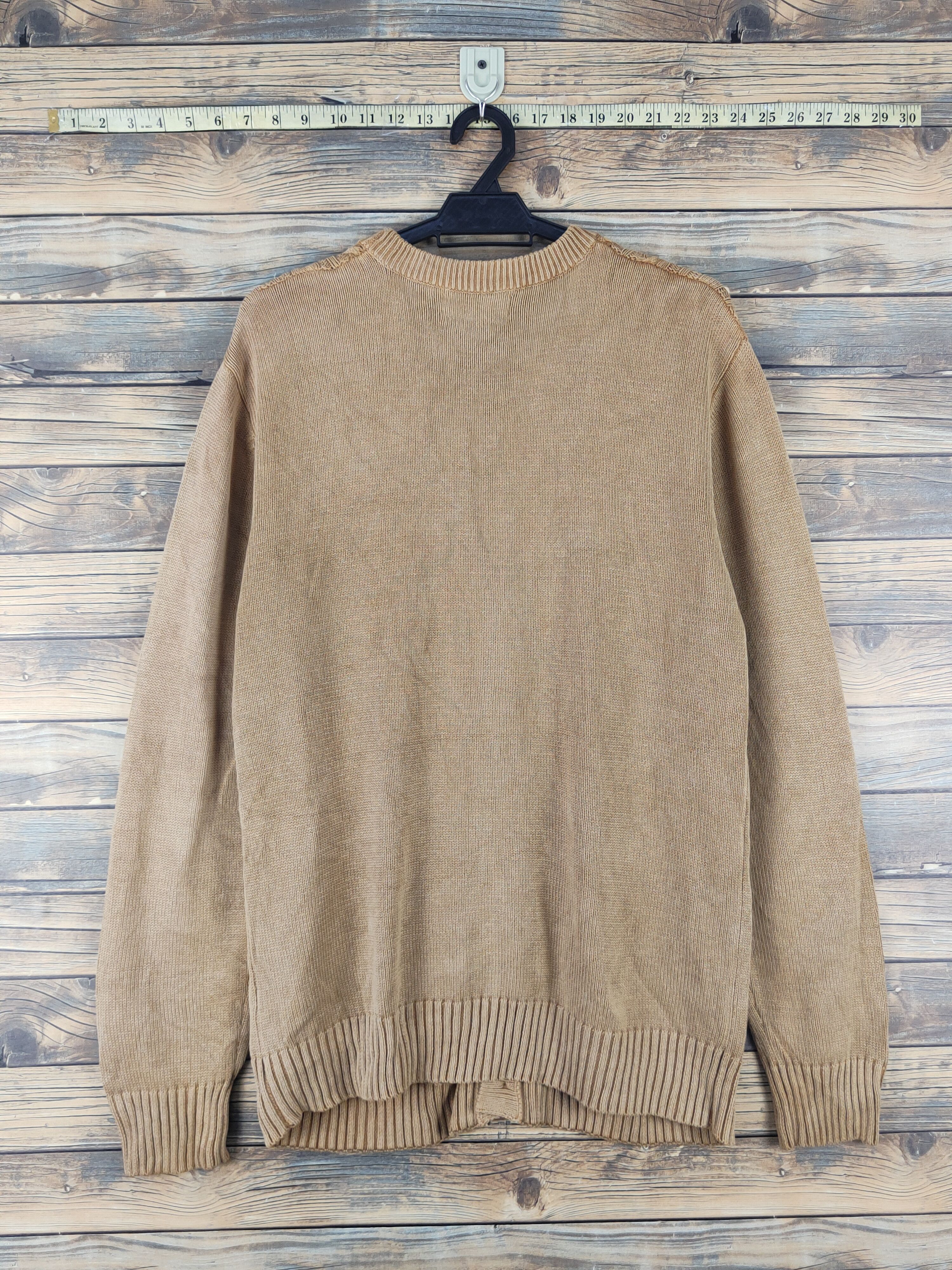 Vintage Pinc Ponc japan Brown Knitwear vintage Cardigan #W1821 Size US L / EU 52-54 / 3 - 7 Thumbnail