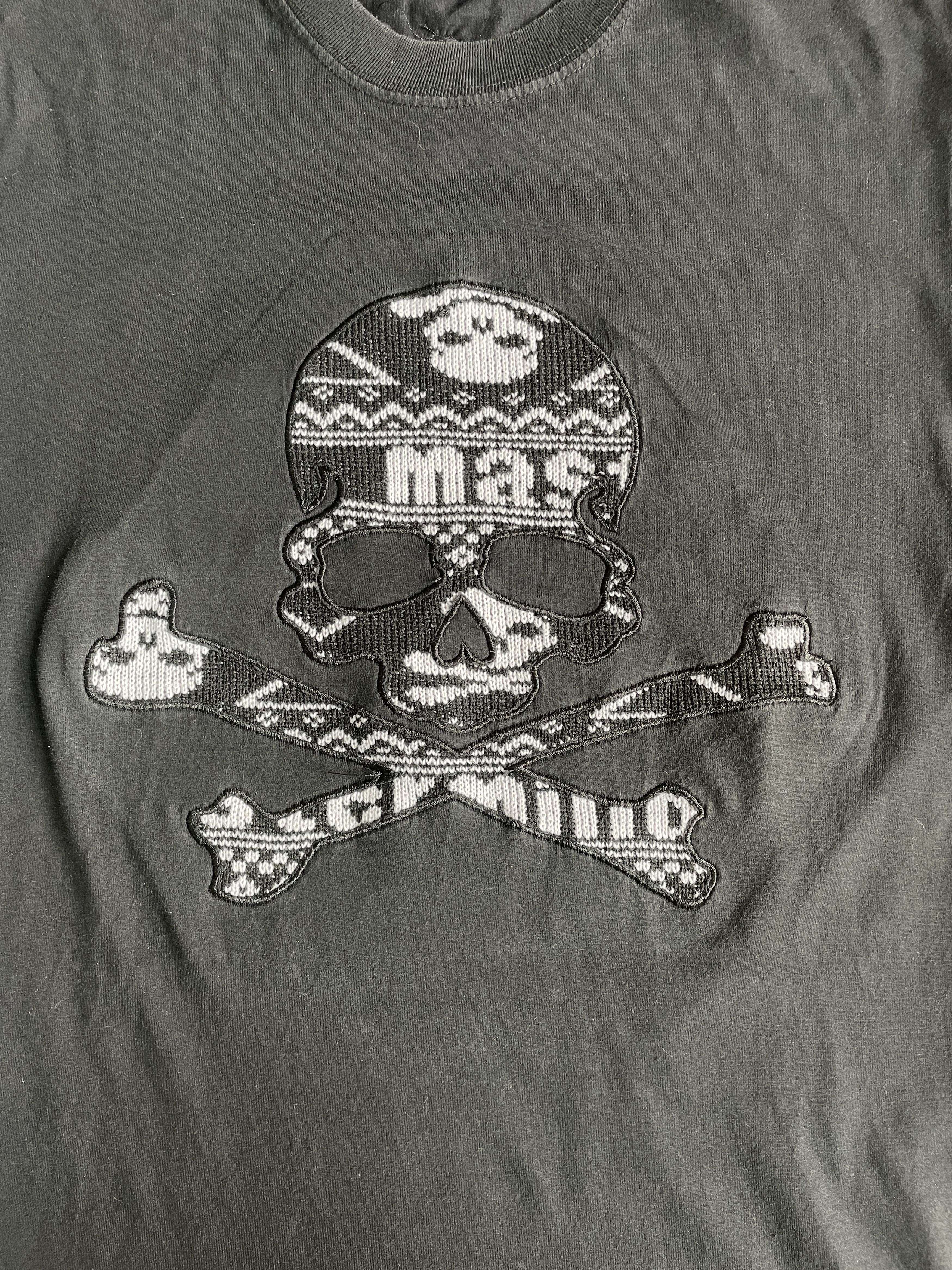 Mastermind Japan Mastermind Japan Black Skull & Crossbones Graphic T-Shirt Size US S / EU 44-46 / 1 - 5 Thumbnail