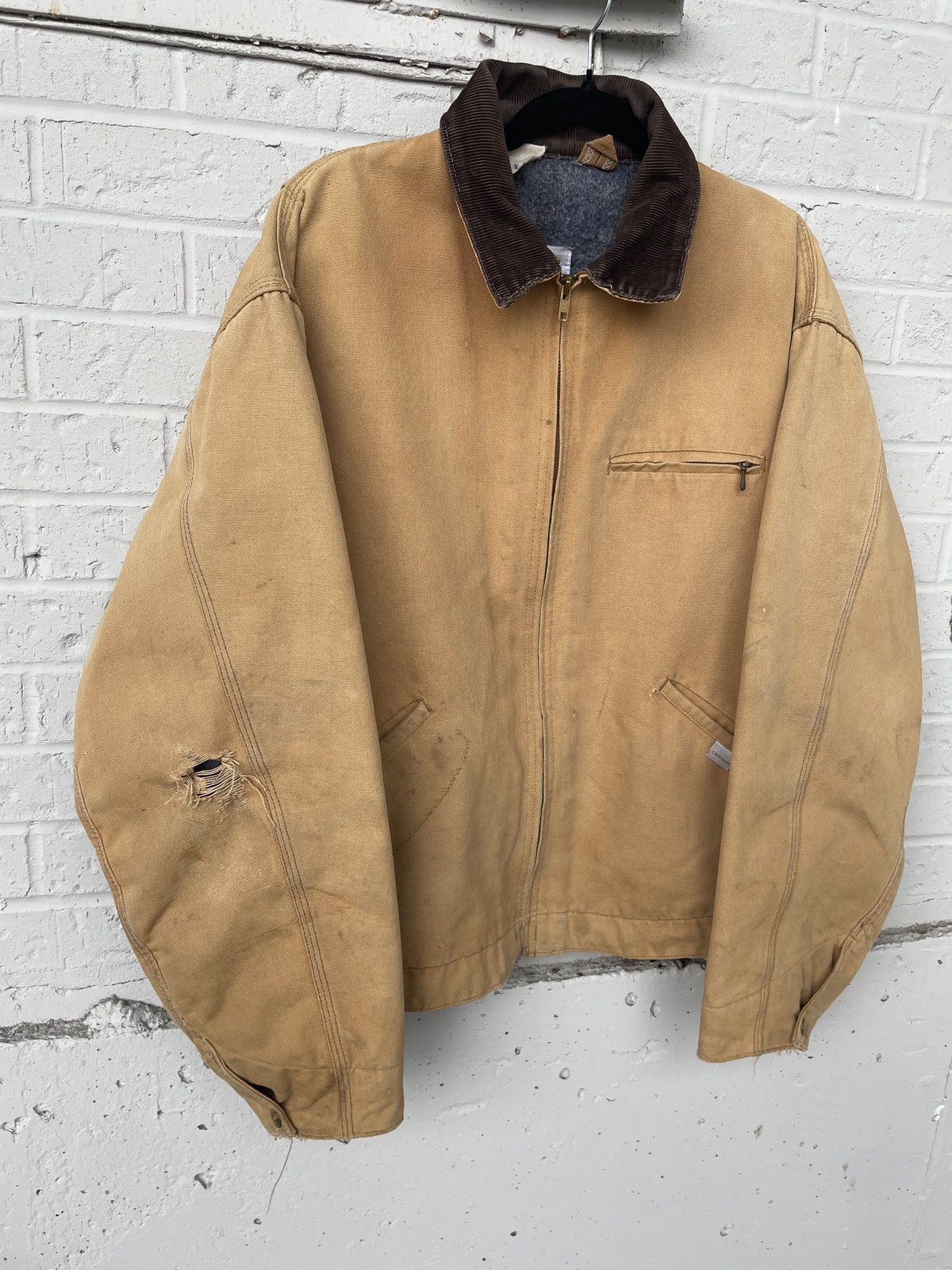 Carhartt 70s Carhartt Detroit jacket Size US XL / EU 56 / 4 - 2 Thumbnail