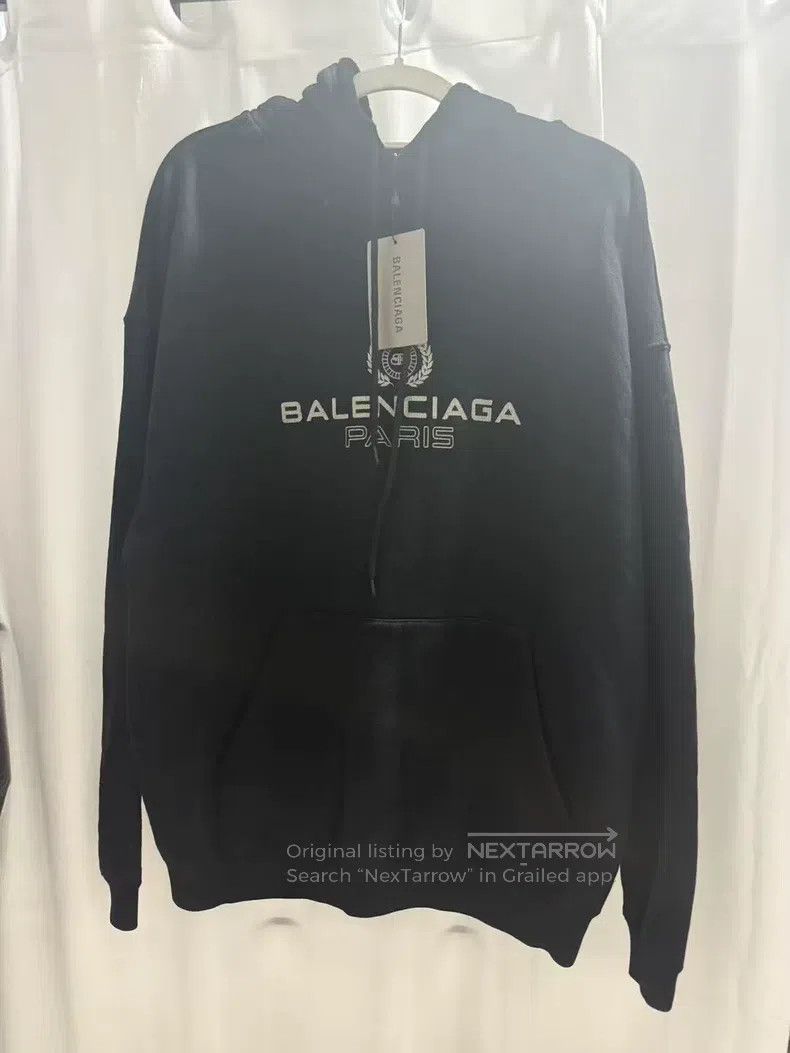 Balenciaga Balenciaga Black Glitter Wheat Pattern Sweater Size US XS / EU 42 / 0 - 1 Thumbnail