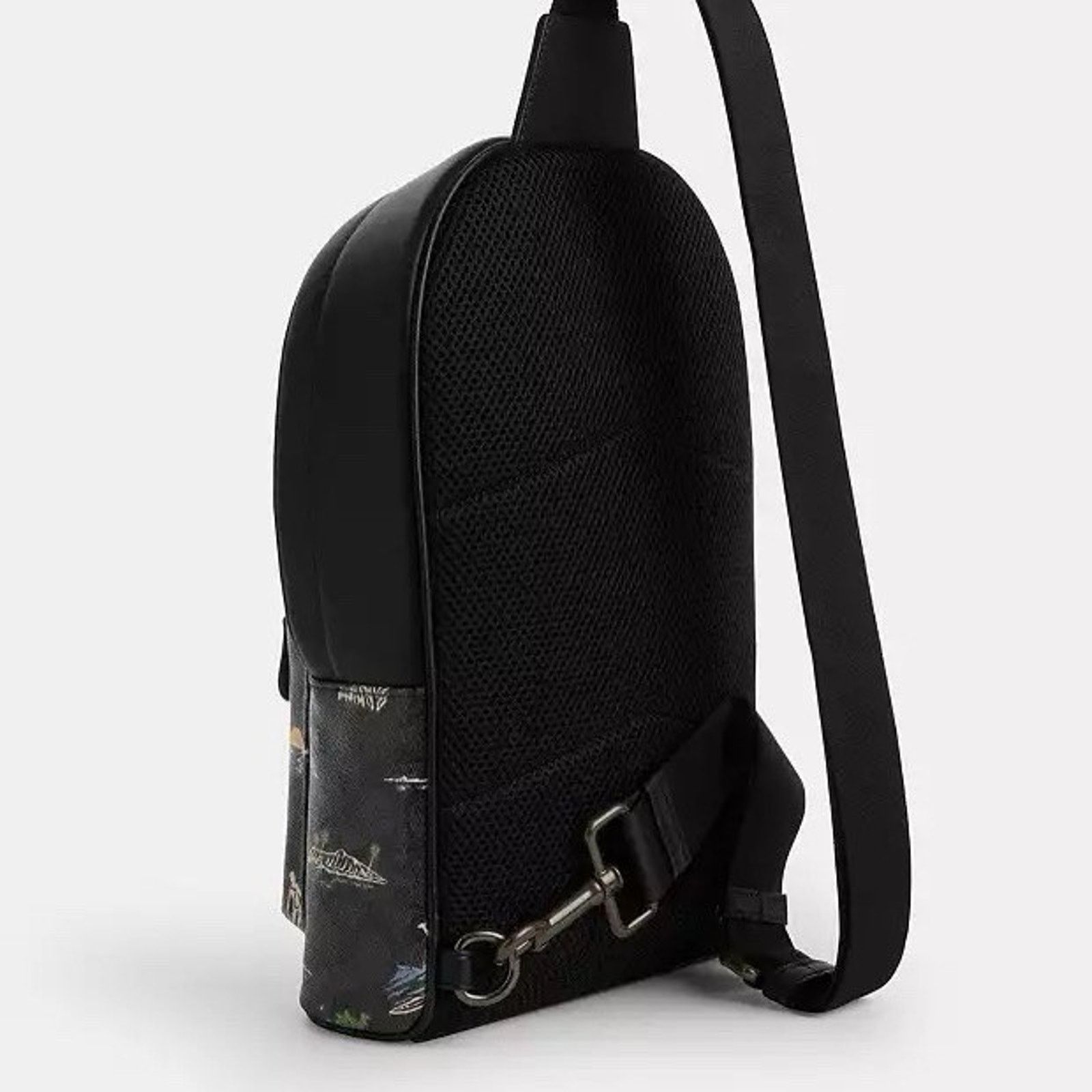 Coach NWT Coach Waistpack Signature Canvas Surf CBJ12 Charcoal Size ONE SIZE - 7 Thumbnail