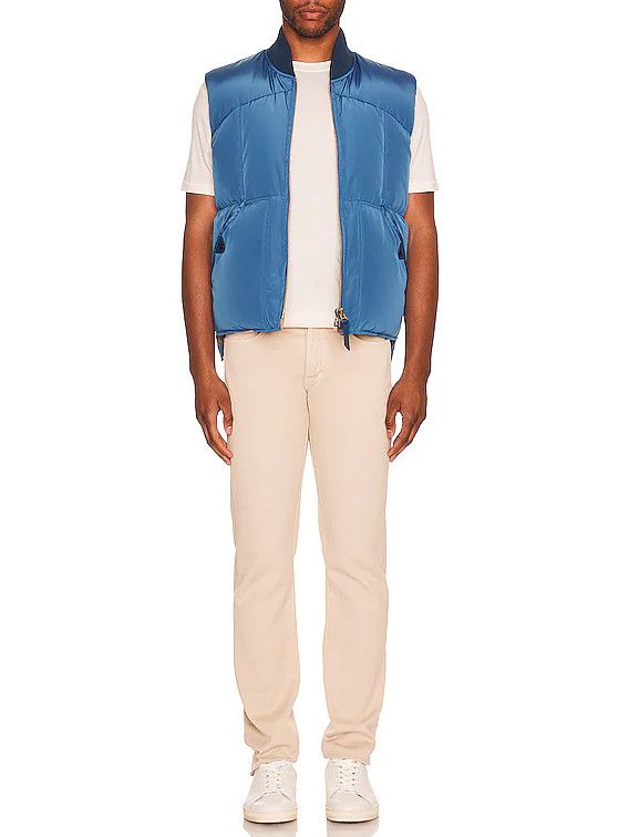 Tom Ford o1w1db10425 TFO388 Down Vest in Blue Size US L / EU 52-54 / 3 - 2 Thumbnail
