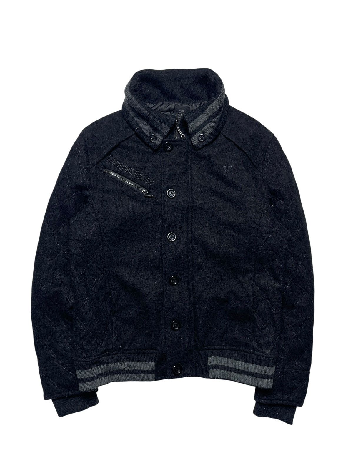 2000’s Cds Black Sense - Vkei Style Wool Jacket