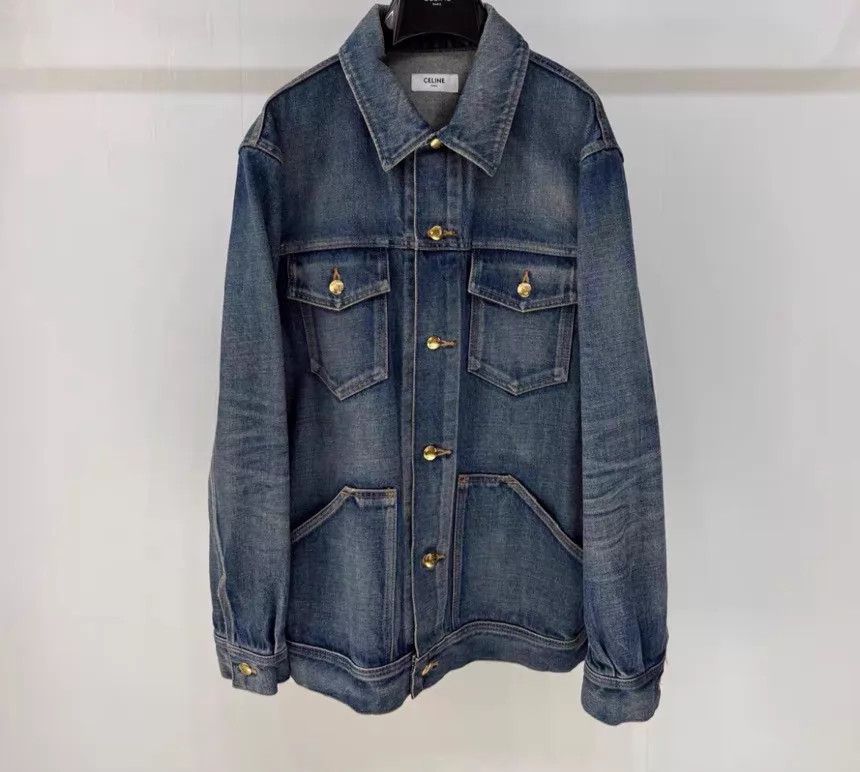 Celine Celine Denim Jacket Size M / US 6-8 / IT 42-44 - 1 Thumbnail