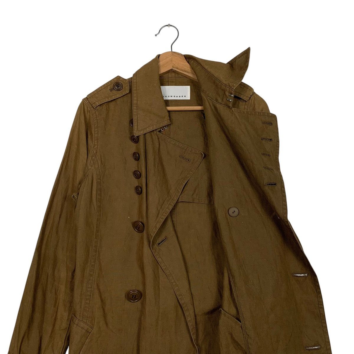 Tsumori Chisato Tsumori Chisato Double Breasted Brown Coat Size M / US 6-8 / IT 42-44 - 10 Thumbnail
