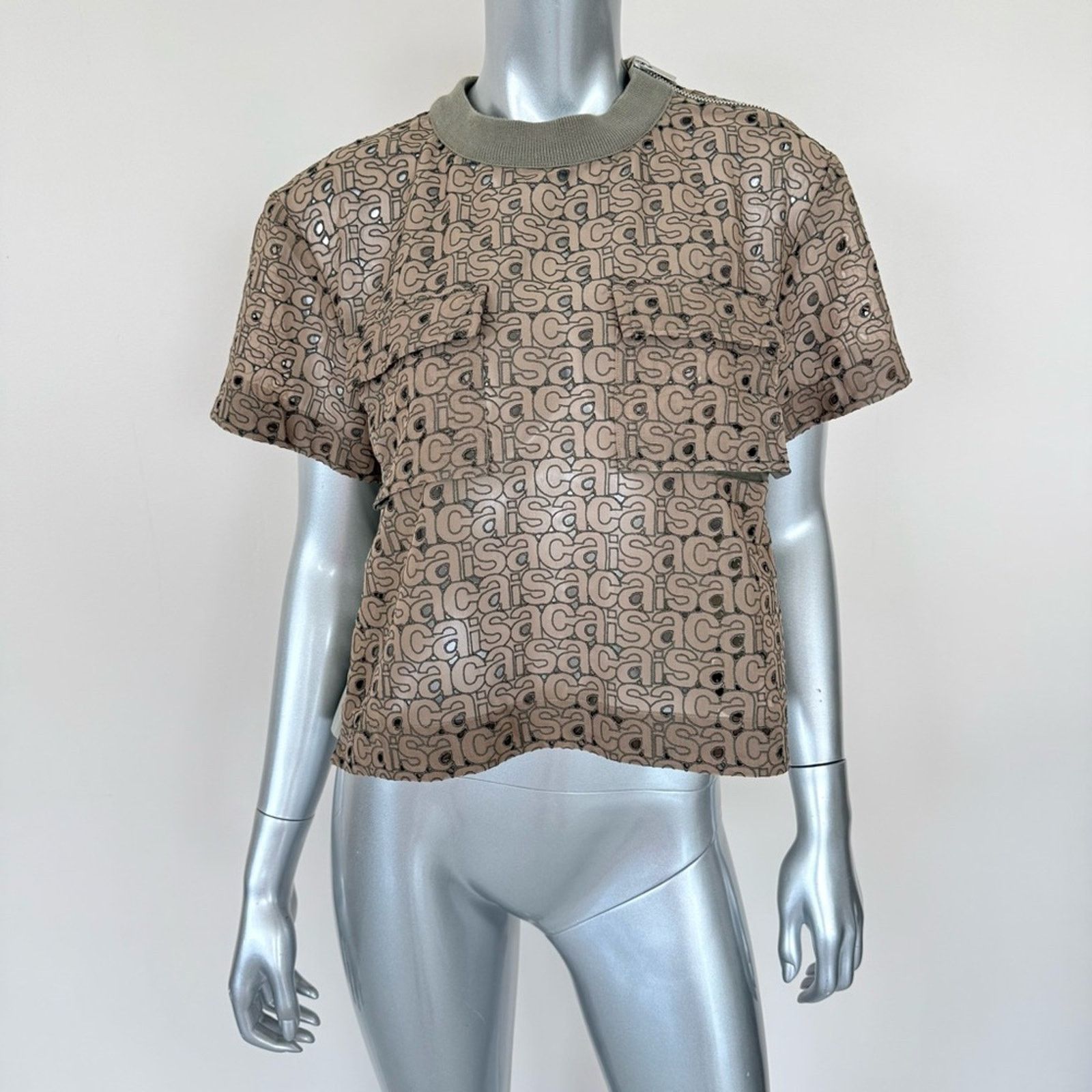 Sacai SACAI women two pieces costume size 2 or M Authentic 3800$ Size 30" / US 8 / IT 44 - 16 Thumbnail