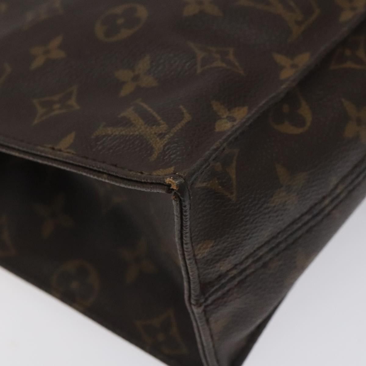 Louis Vuitton LOUIS VUITTON Monogram Sac Plat Hand Bag M51140 Size ONE SIZE - 14 Thumbnail