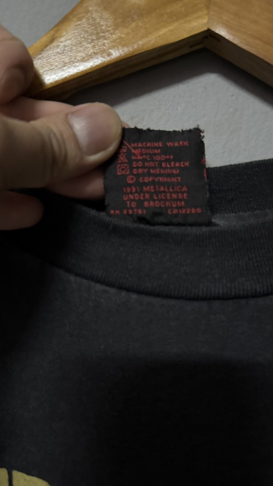 Metallica × Vintage Vintage 90s Metallica Summer Size US XL / EU 56 / 4 - 8 Thumbnail