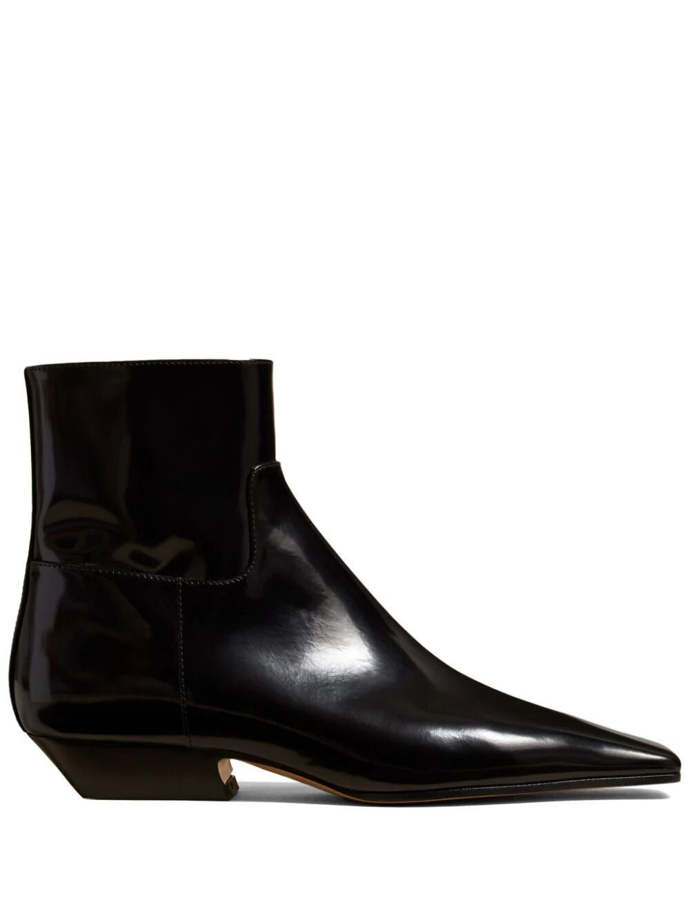 image of Khaite The Marfa Ankle Boots Size 40 in Black, Women's