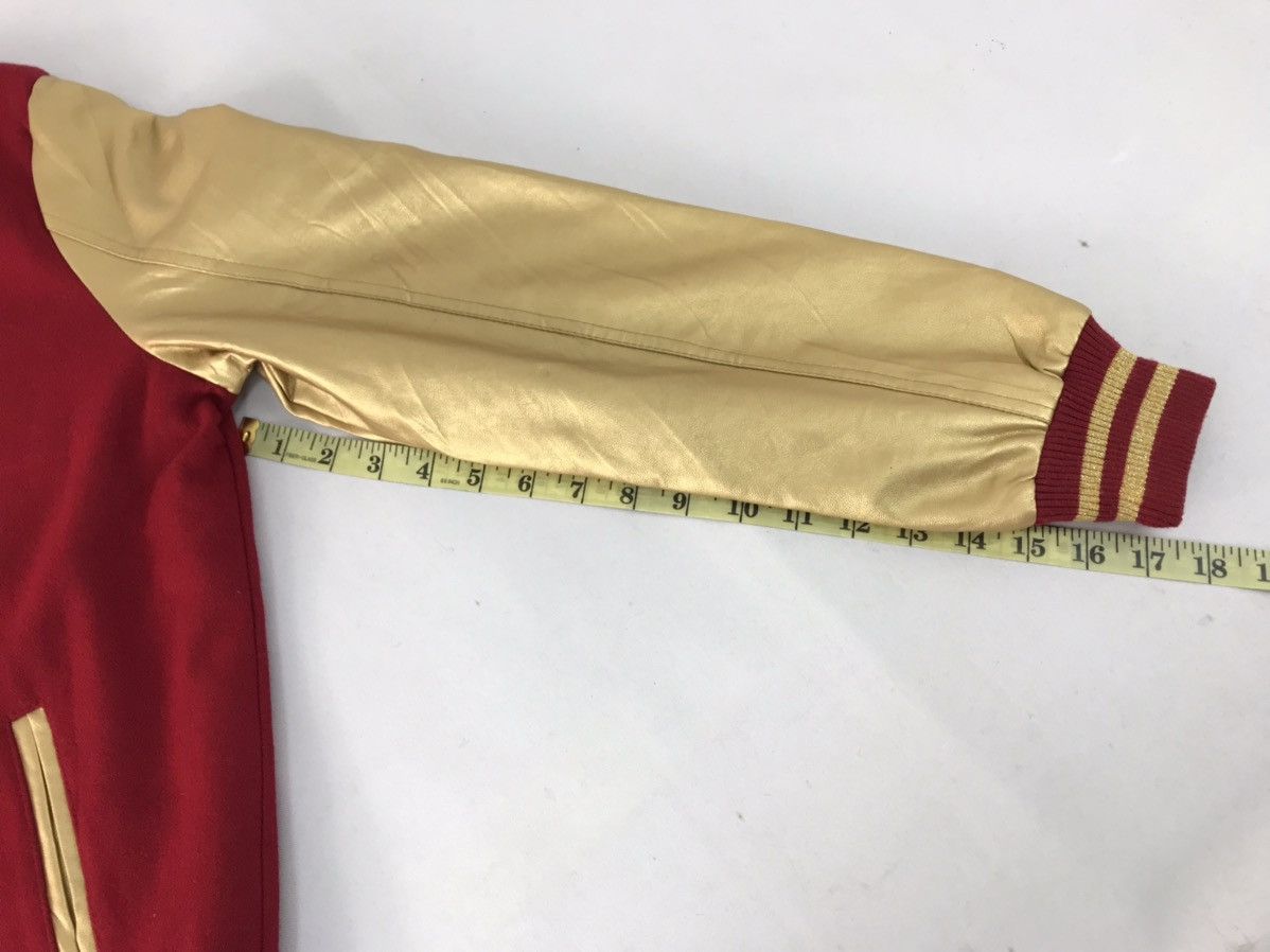 Japanese Brand 90s Sportier Dare To Be Different Jacket Leather Sleeve Size US M / EU 48-50 / 2 - 12 Thumbnail