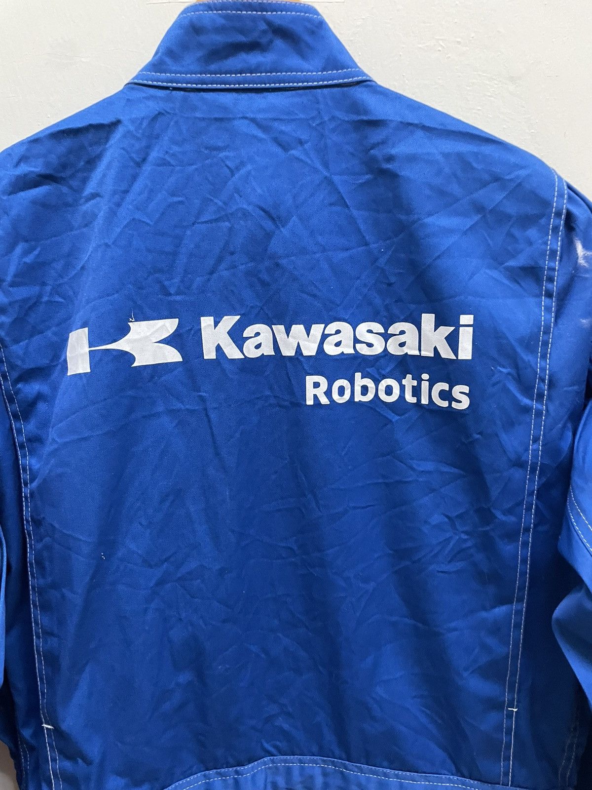 Japanese Brand Kawasaki Robotics Jumsuit Coverall Size US 38 / EU 54 - 4 Thumbnail