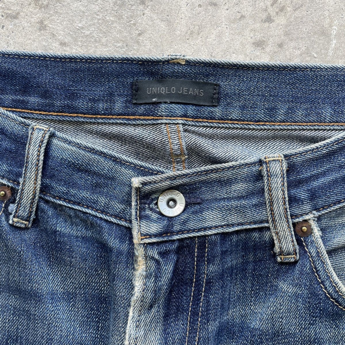 Japanese Brand Vintage Japanese Distressed Jeans Denim Faded Pants W34 Size US 34 / EU 50 - 5 Thumbnail