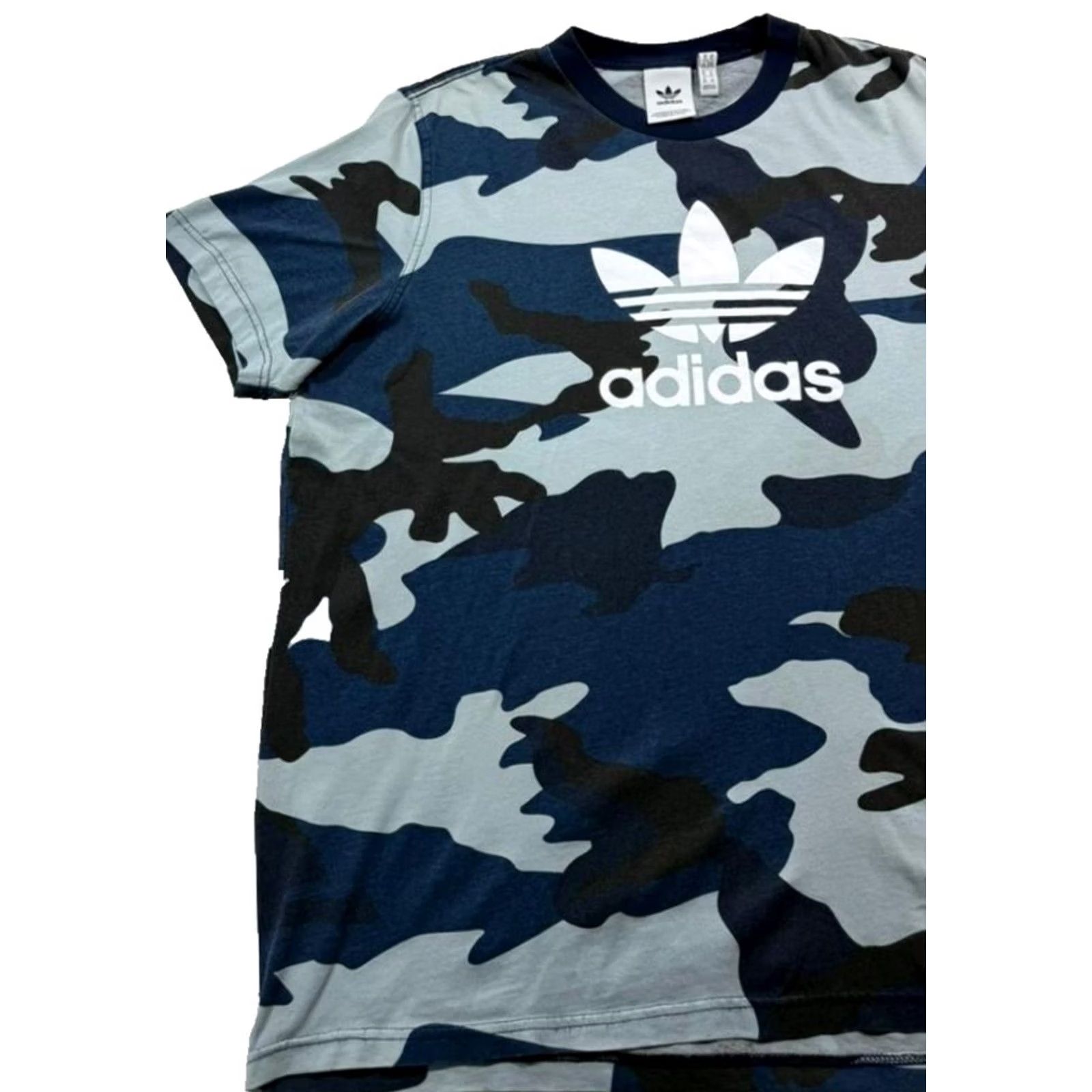 Adidas Adidas Originals Camo Print T-Shirt Men XL Crew Neck Casual Size US XL / EU 56 / 4 - 5 Thumbnail