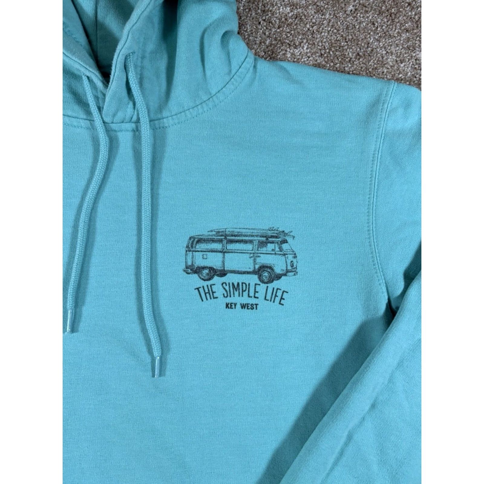Vintage Final Answer: Retro Vision Apparel Key West Sweatshirt - Light Blue Small Size US S / EU 44-46 / 1 - 3 Thumbnail