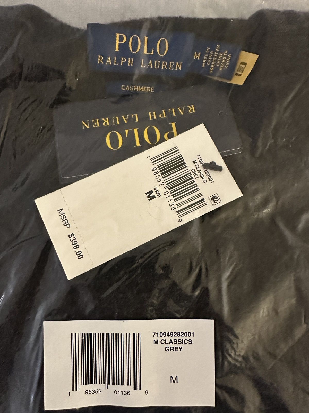Polo Ralph Lauren Dog-Intarsia Cashmere Sweater Size US M / EU 48-50 / 2 - 3 Thumbnail
