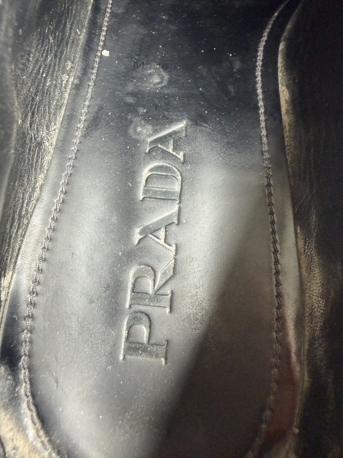 Prada brush leather loafers Size US 7 / EU 40 - 12 Thumbnail
