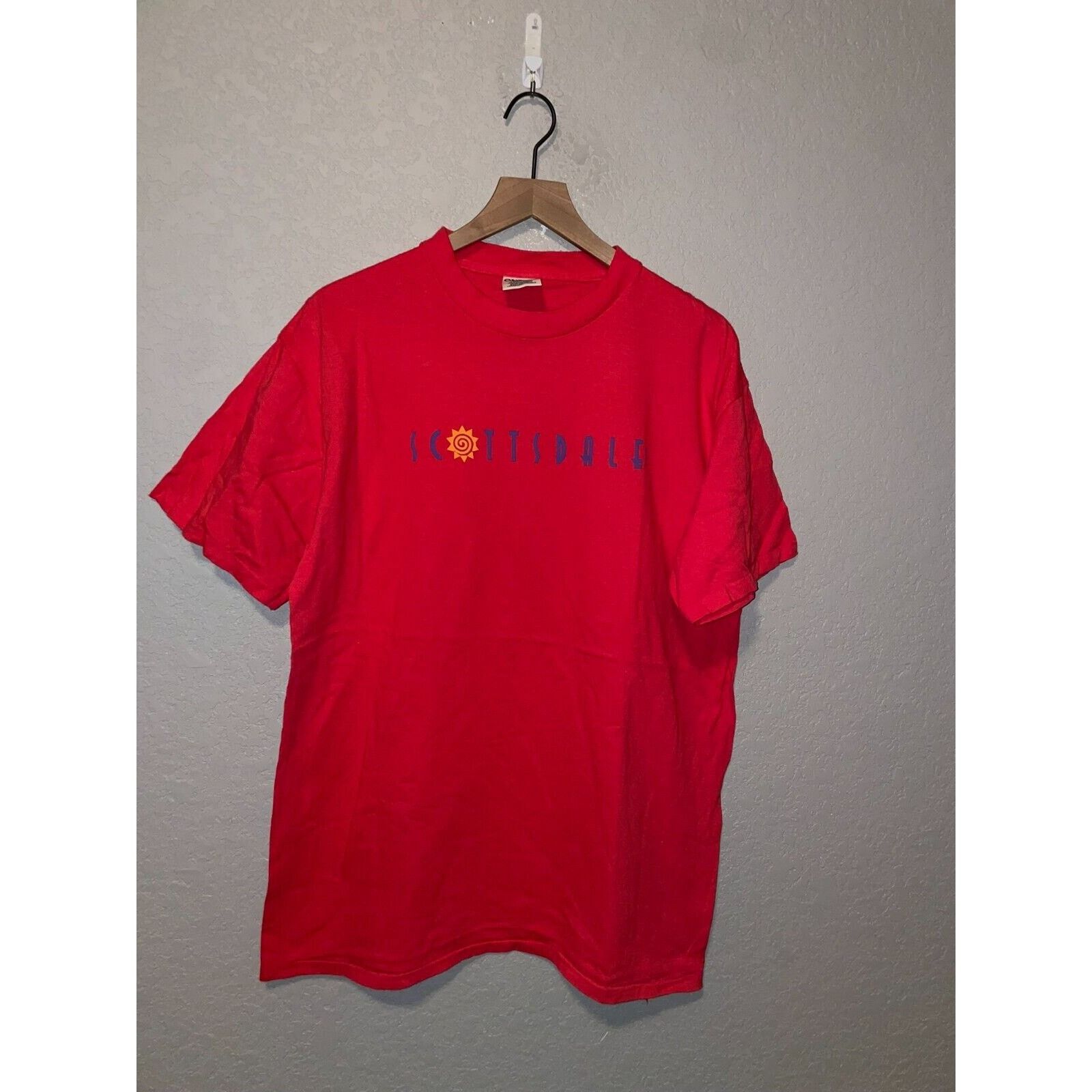 Vintage Vintage Scottsdale Arizona Shirt Red Sun Tee VTG 90s 1990s L Size US L / EU 52-54 / 3 - 1 Thumbnail