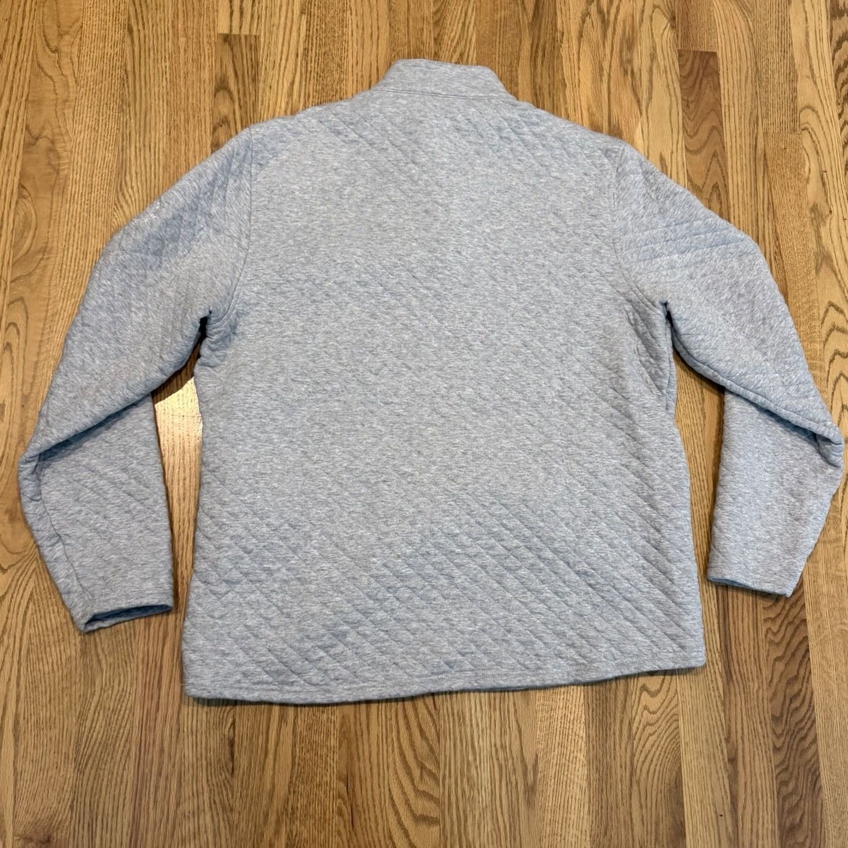 TravisMathew Travis Mathew Transatlantic Pullover Men’s XL Gray Mock Neck Quilted Pockets Activewear Golf Pullover Vintage No Size US XL / EU 56 / 4 - 3 Thumbnail