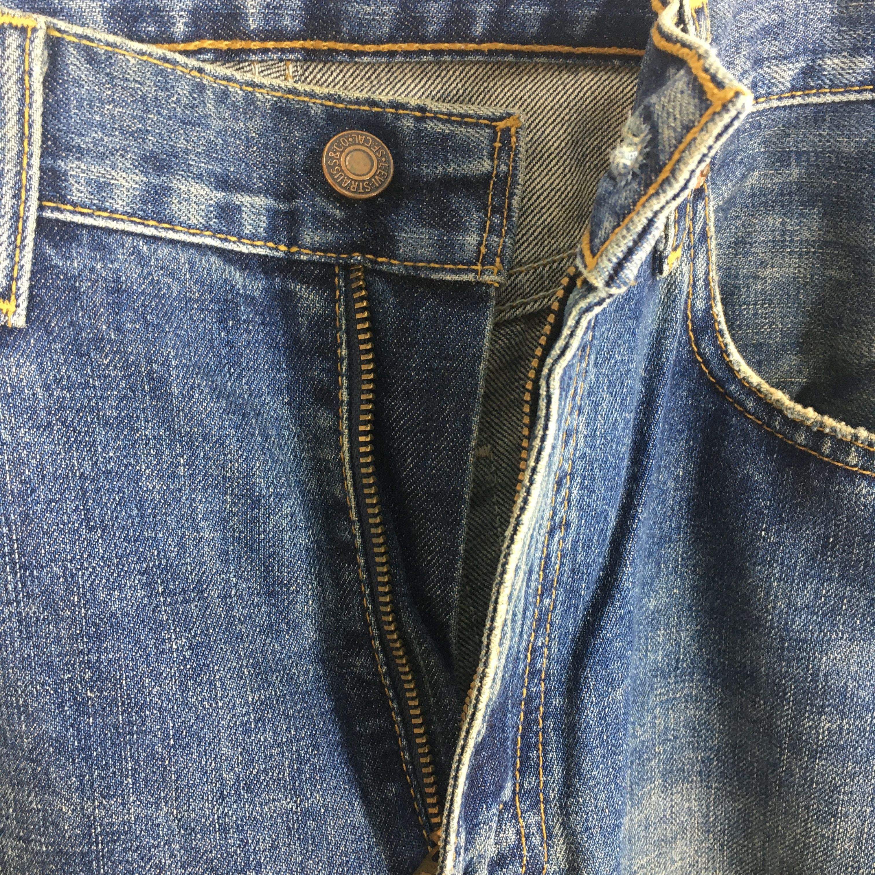 Levi's Size 31x34 Vintage Levis 505 Faded Stonewash Jeans S1952 Size US 31 - 6 Thumbnail