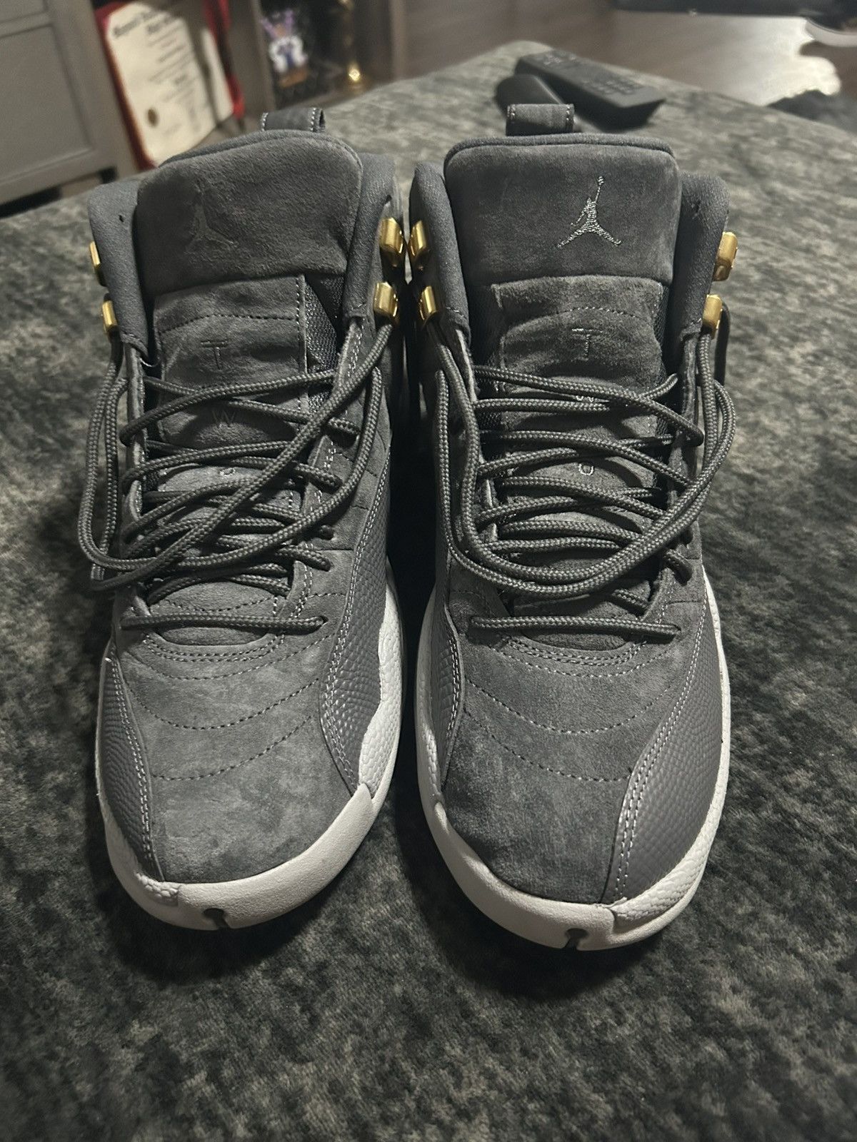 Jordan Brand Jordon 12 “Dark Grey” Size US 9 / EU 42 - 3 Thumbnail