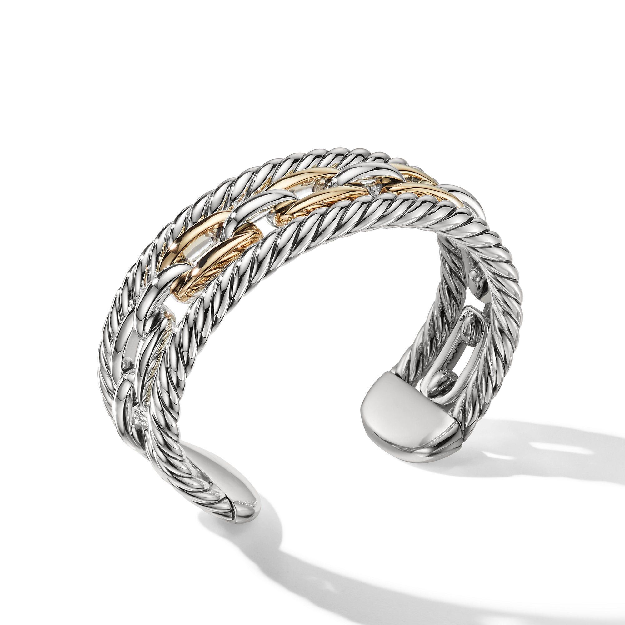 David Yurman o1w1db10325 Bracelet with 18K Gold Size ONE SIZE - 1 Preview