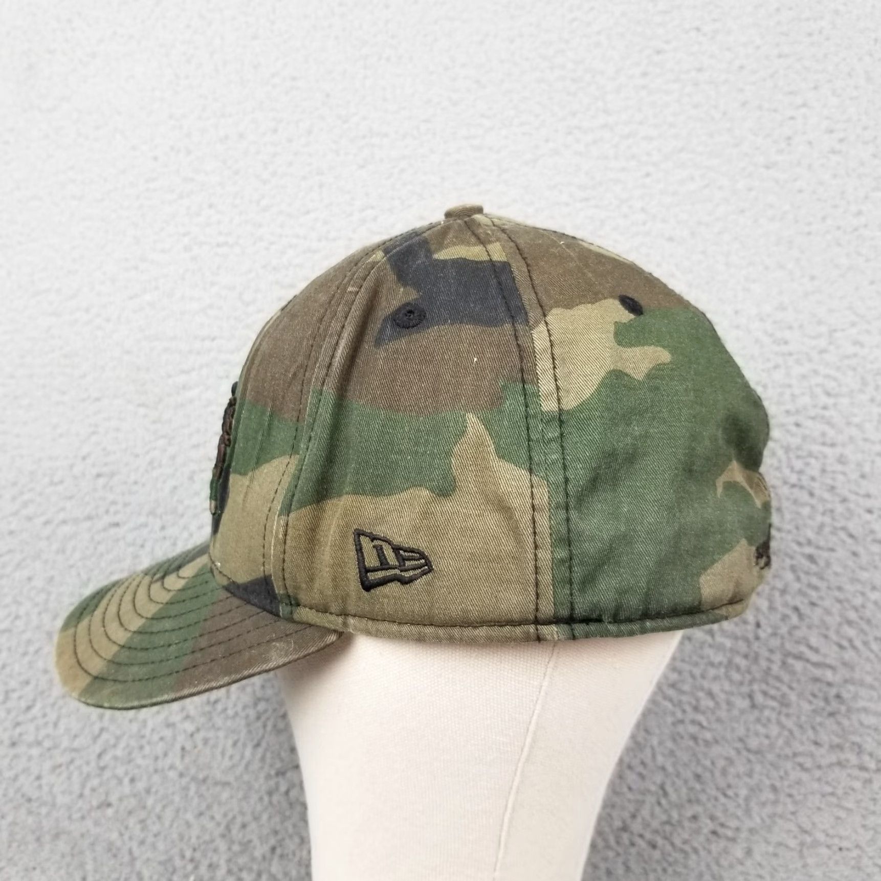 Quiksilver Quiksilver Cap Trucker Hat Men 7 3/8 Baseball Cap Thick Embroider Camo Size ONE SIZE - 4 Thumbnail