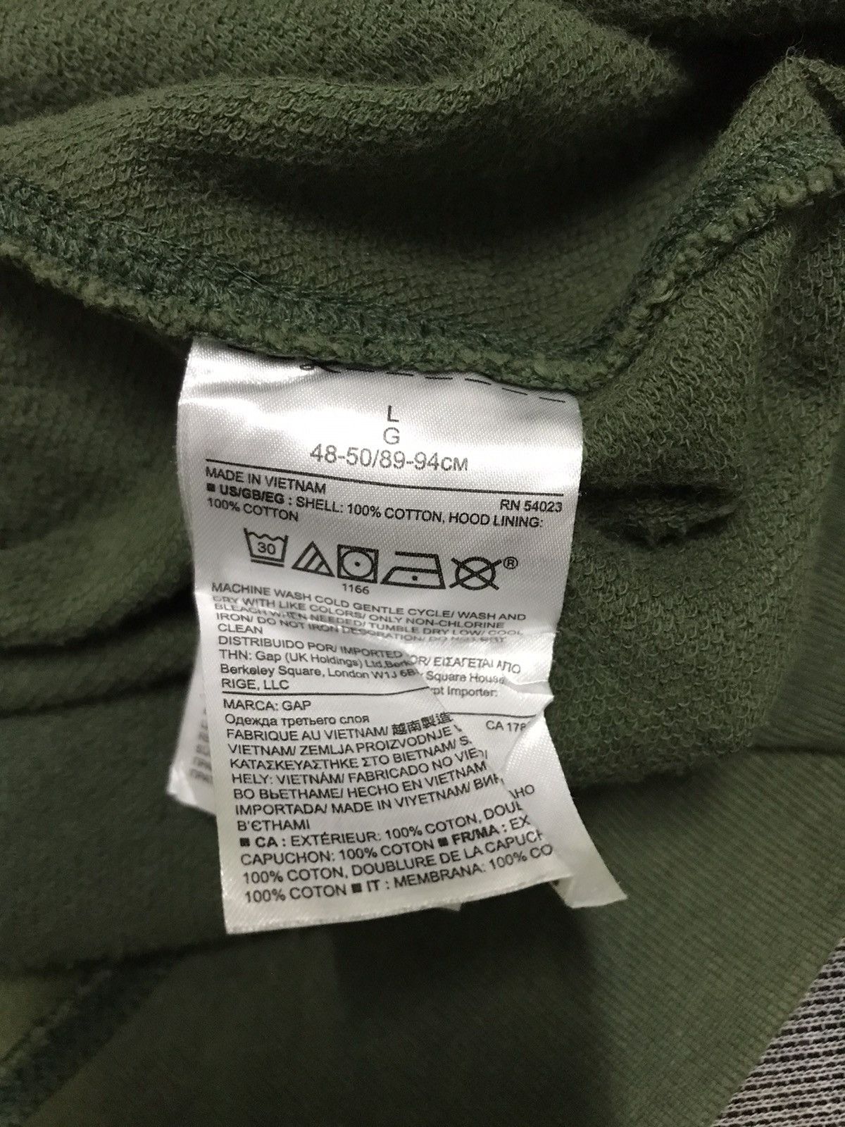 Gap GAP Sunfaded Hodies Size US L / EU 52-54 / 3 - 6 Thumbnail