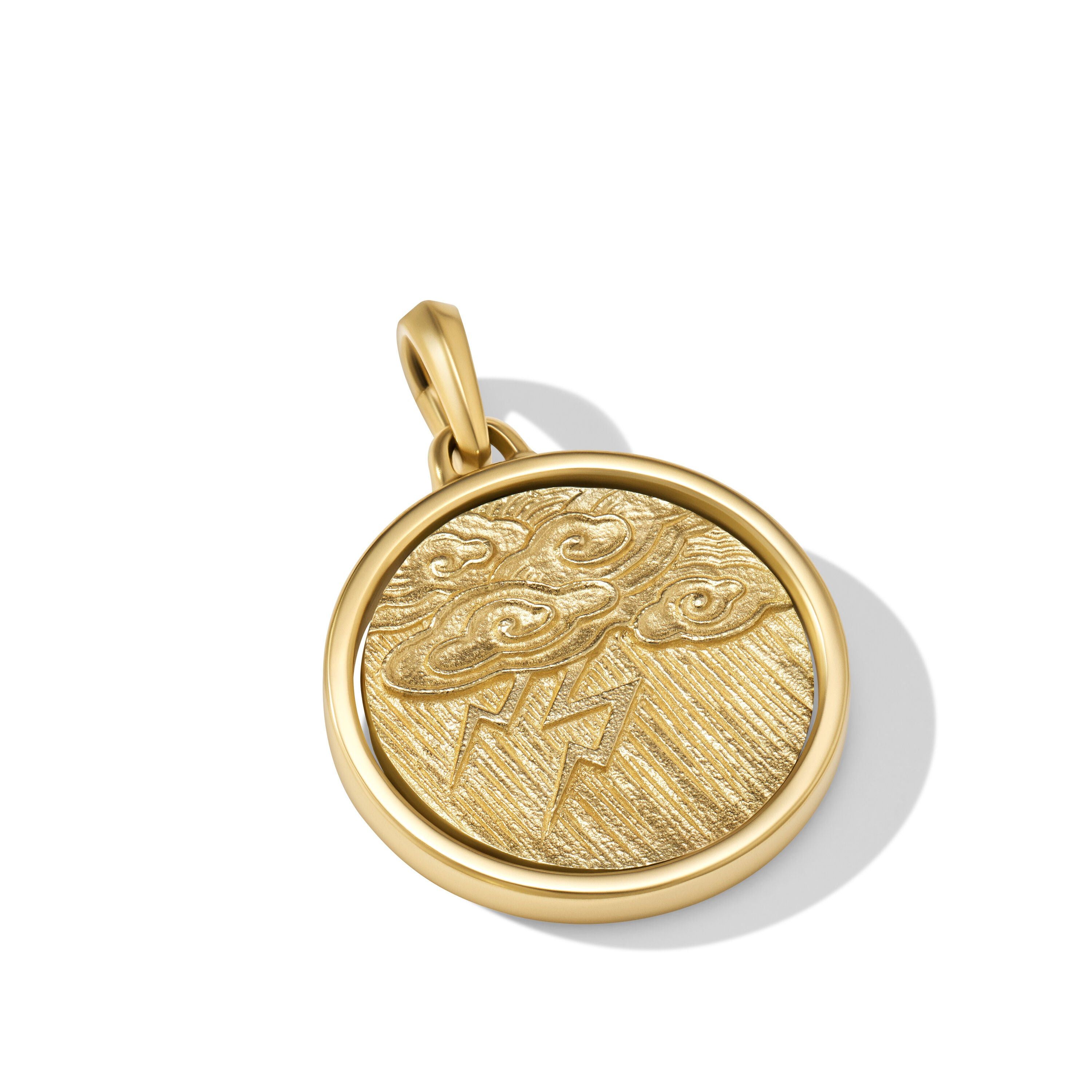 David Yurman o1w1db10526 D25983M /Size 9/Storm Duality Amulet in Golden Size ONE SIZE - 3 Thumbnail
